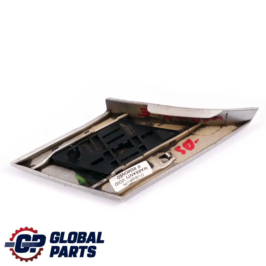 Mercedes-Benz C W203 Rear Left Fender Trim Molding Strip Panel Brilliant Silver to with Part number A2036905362 Mercedes-Benz C W203 Rear Left Fender Trim Molding Strip Panel Brilliant Silver - SKU A2036905362-BS - Part number A2036905362