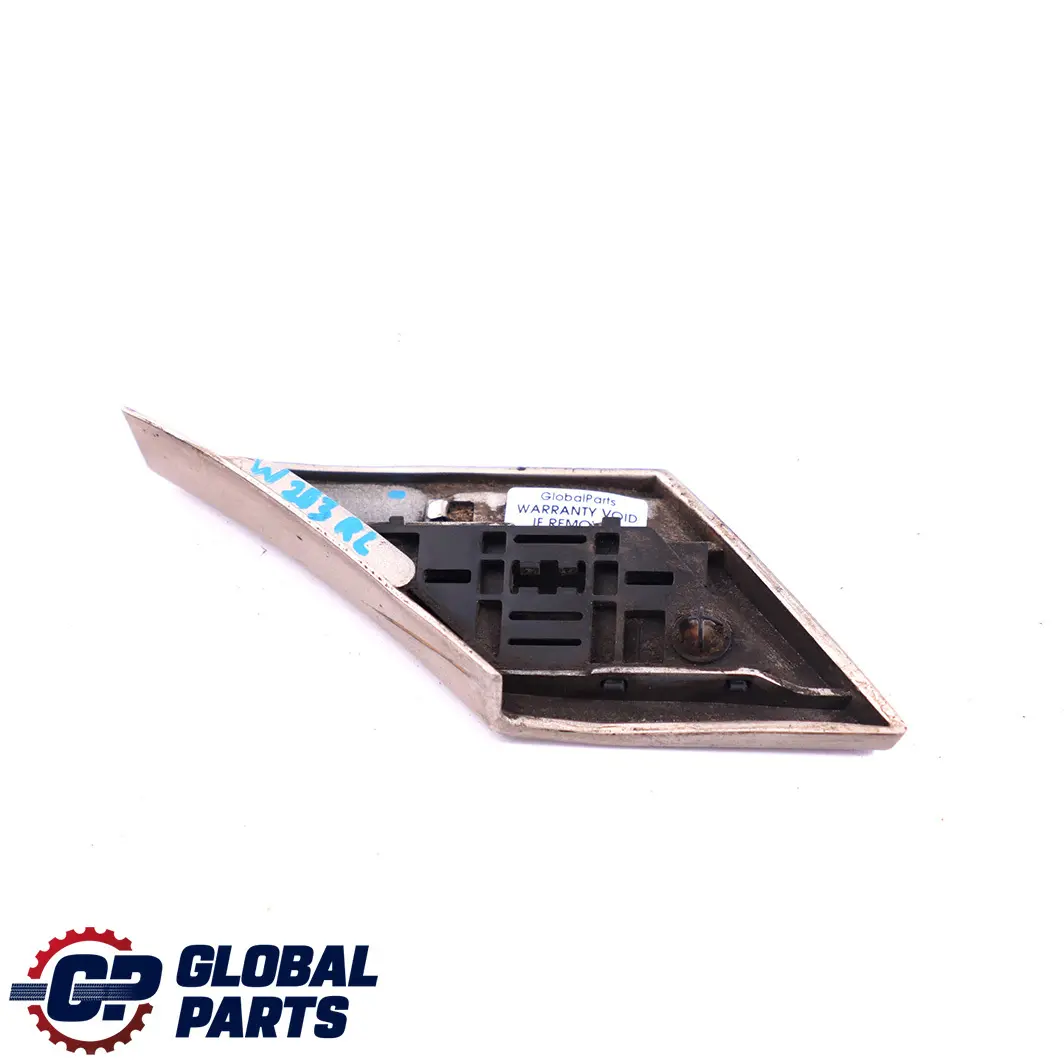 Mercedes-Benz C W203 Rear Left Fender Trim Molding Strip Panel Travertine Beige to with Part number A2036905362 Mercedes-Benz C W203 Rear Left Fender Trim Molding Strip Panel Travertine Beige - SKU A2036905362-TRB - Part number A2036905362