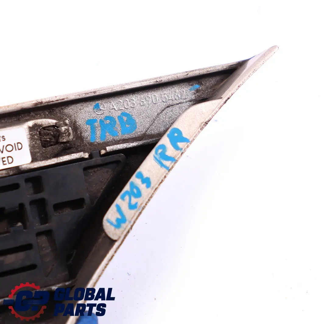 Mercedes-Benz C W203 Rear Right Fender Trim Molding Strip Travertine Beige 693 to with Part number A2036905462 Mercedes-Benz C W203 Rear Right Fender Trim Molding Strip Travertine Beige 693 - SKU A2036905462-TRB - Part number A2036905462