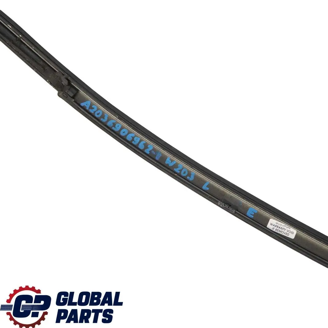  Mercedes-Benz C W203 1 Moulding Trim Water Deflector Left Roof Rail - SKU A2036906962-1 - Part number A2036906962
