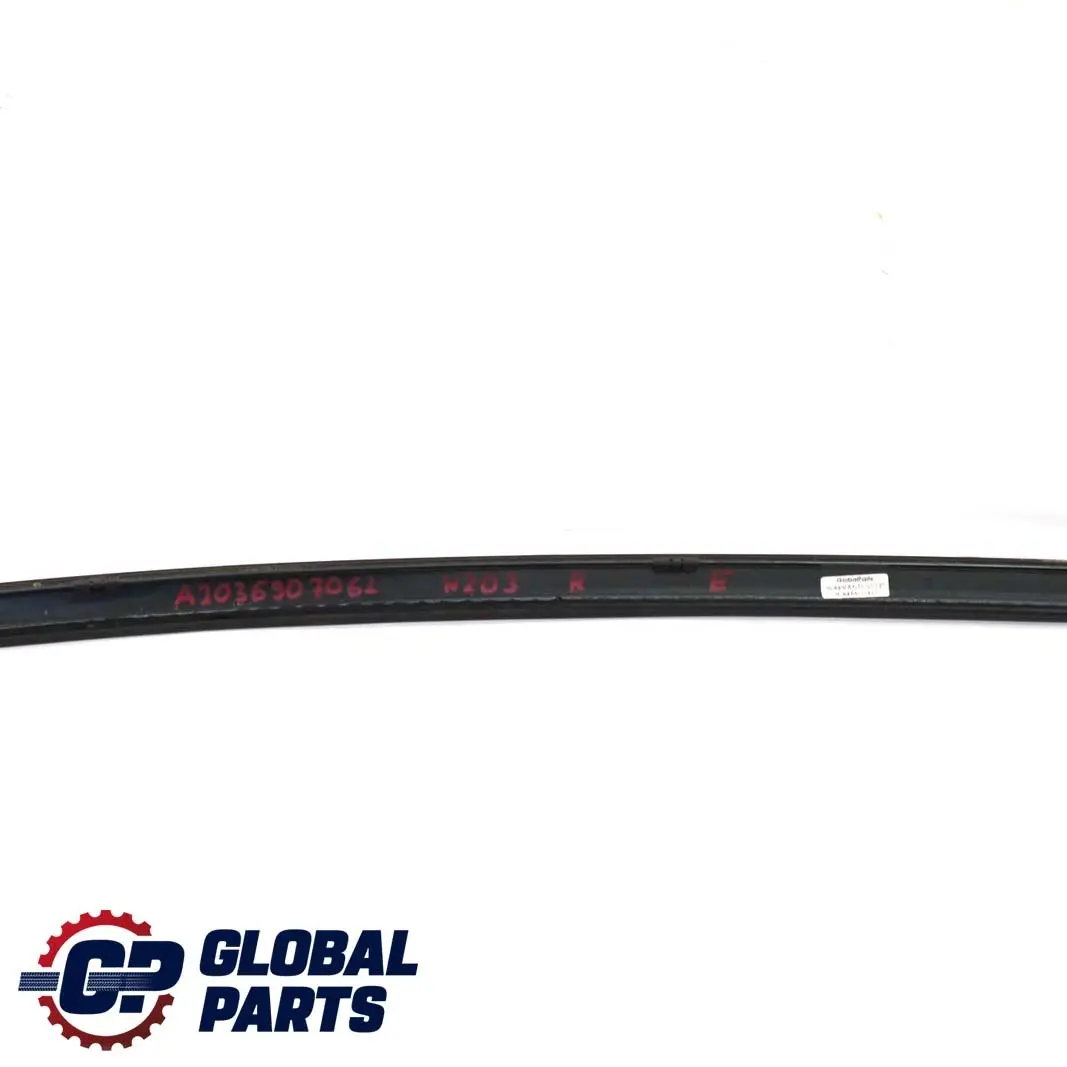  Mercedes-Benz C W203 Moldura Deflector De Agua Derecha Rail De Techo - SKU A2036907062 - Número de pieza A2036907062