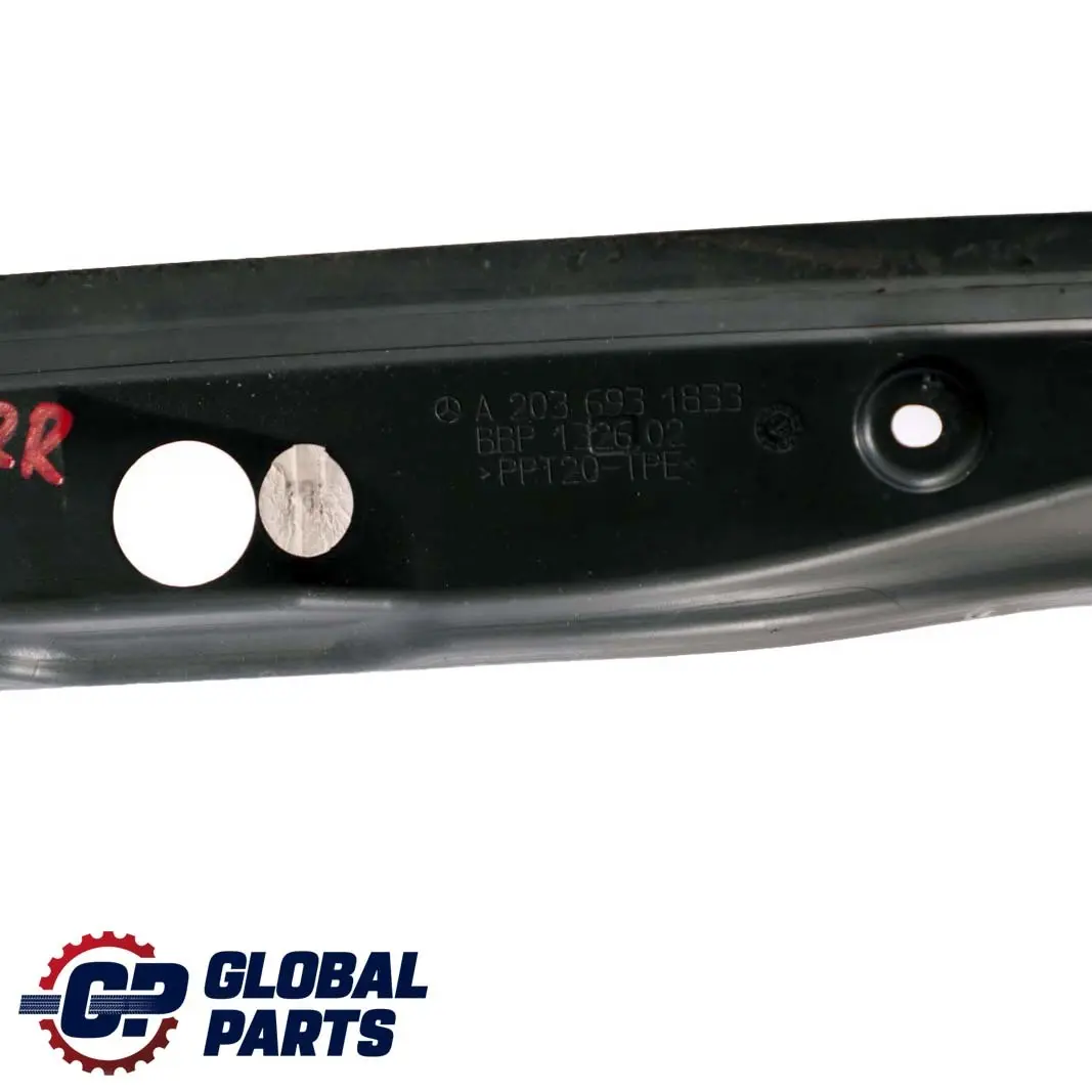 Mercedes Classe C W203 SportCoupe Portellone posteriore destro O/S Cover Trim - SKU A2036931833 - Numero di parte A2036931833