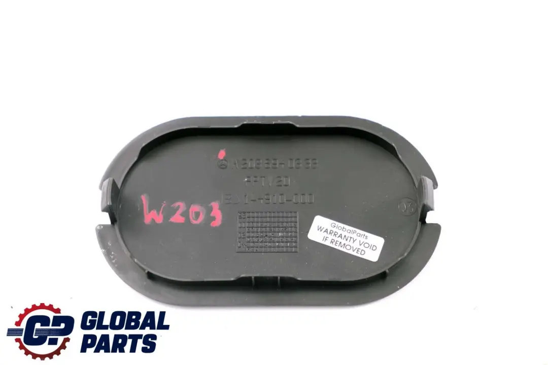 Mercedes C-Class W203 Trunk Boot Tailgate Rear Lock Cover Trim - SKU A2036940333 - Part number A2036940333