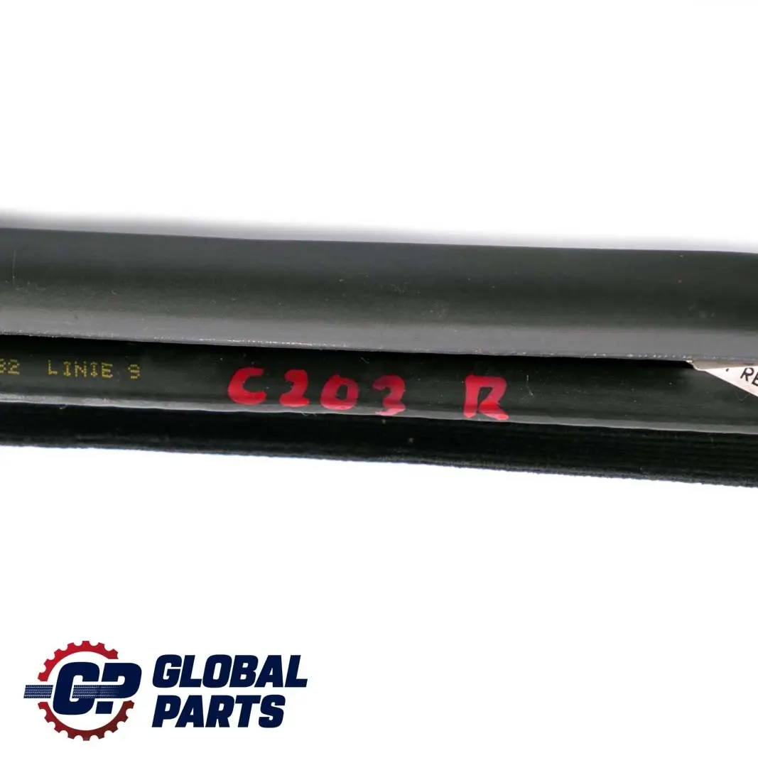 Junta de estanqueidad de puerta delantera derecha para Mercedes CLK W209 con número de pieza A2036971251 Mercedes CLK W209 Junta de estanqueidad de puerta delantera derecha - SKU A2036971251 - Número de pieza A2036971251