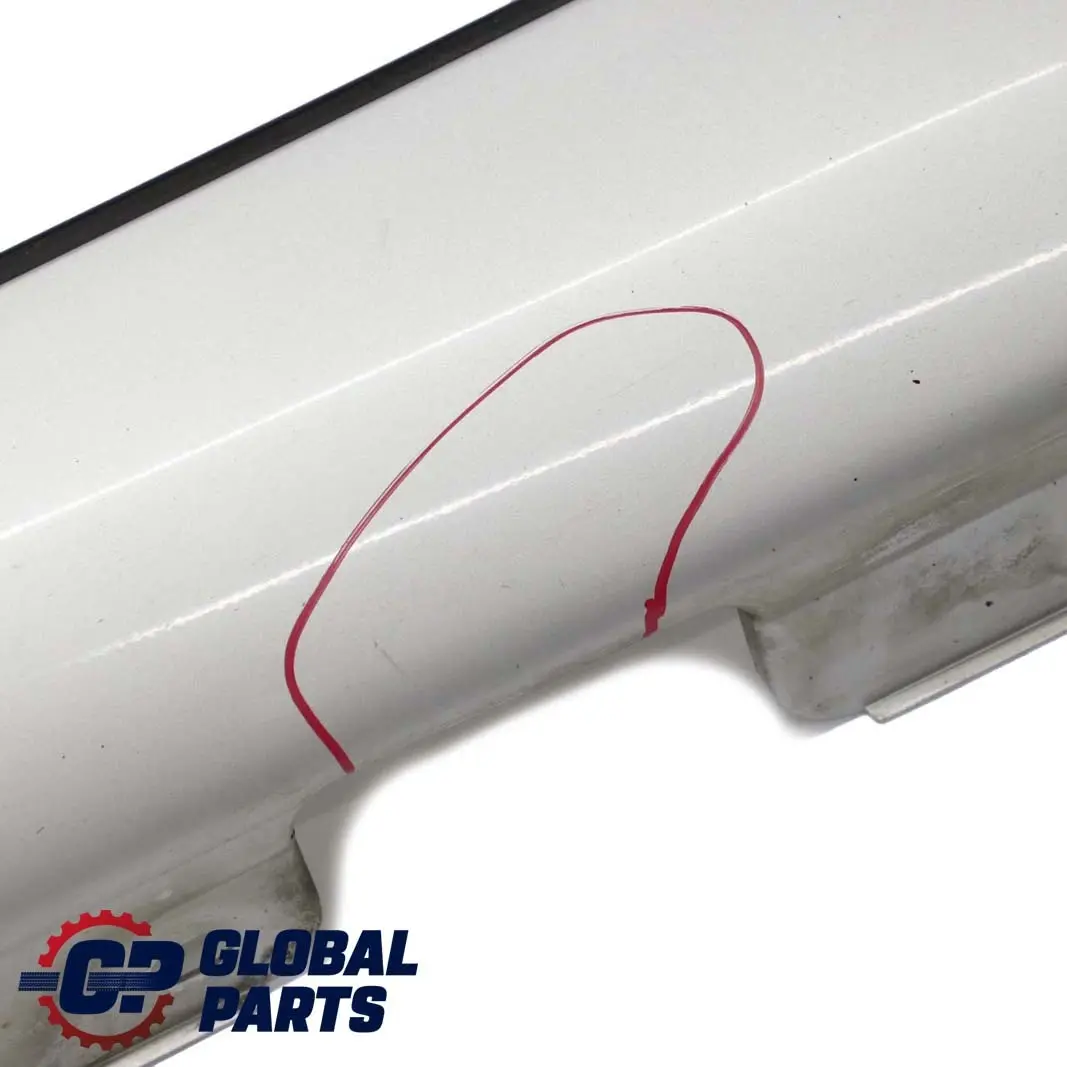 Mercedes W203 Cubre Umbral Puerta Lateral Faldon Izquierdo Brilliant Silver 744 - SKU A2036980154-BS - Número de pieza A2036980154