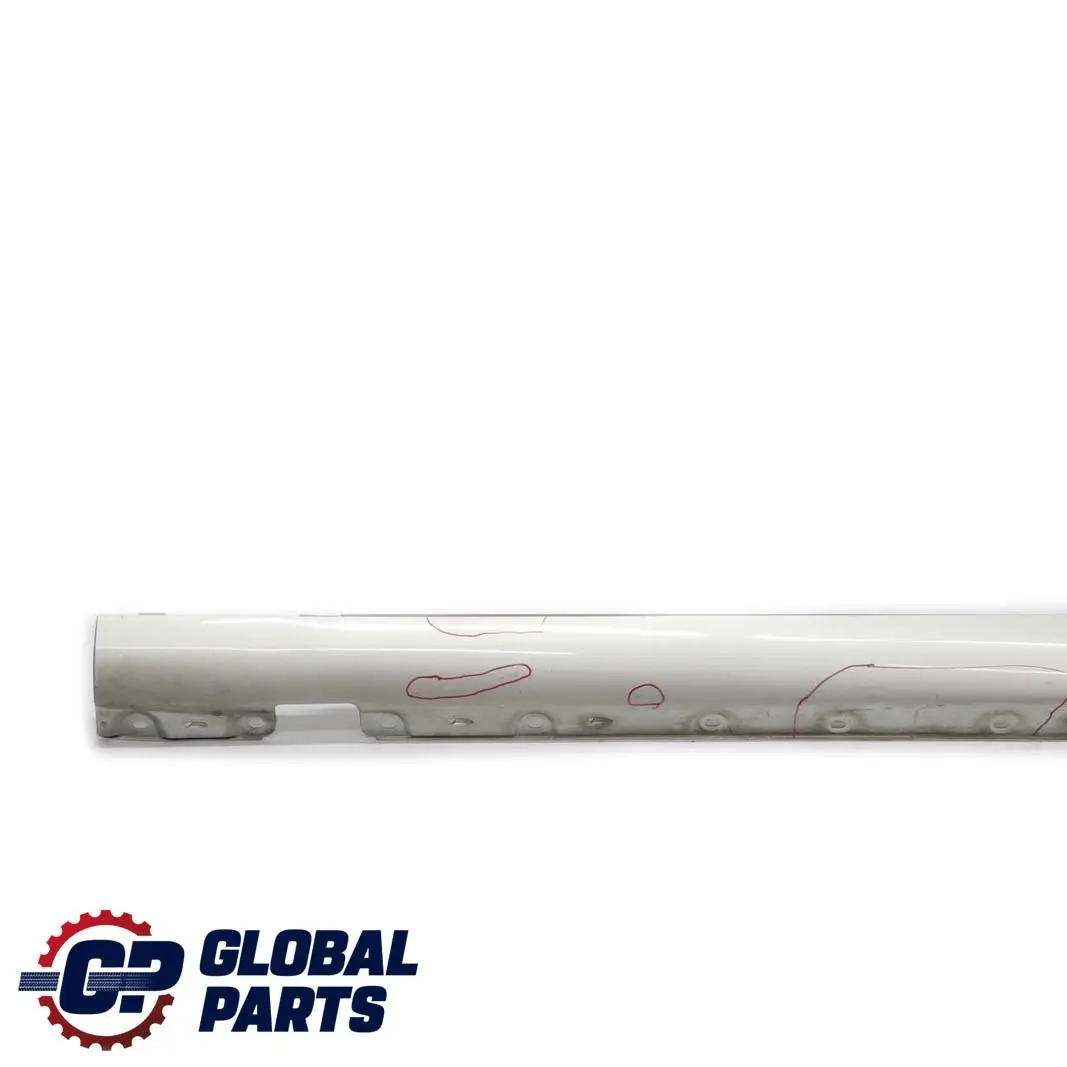  Mercedes-Benz W203 Listello Portiera Apertura Gonna SX Brillante Argento - SKU A2036980154-BS - Numero di parte A2036980154