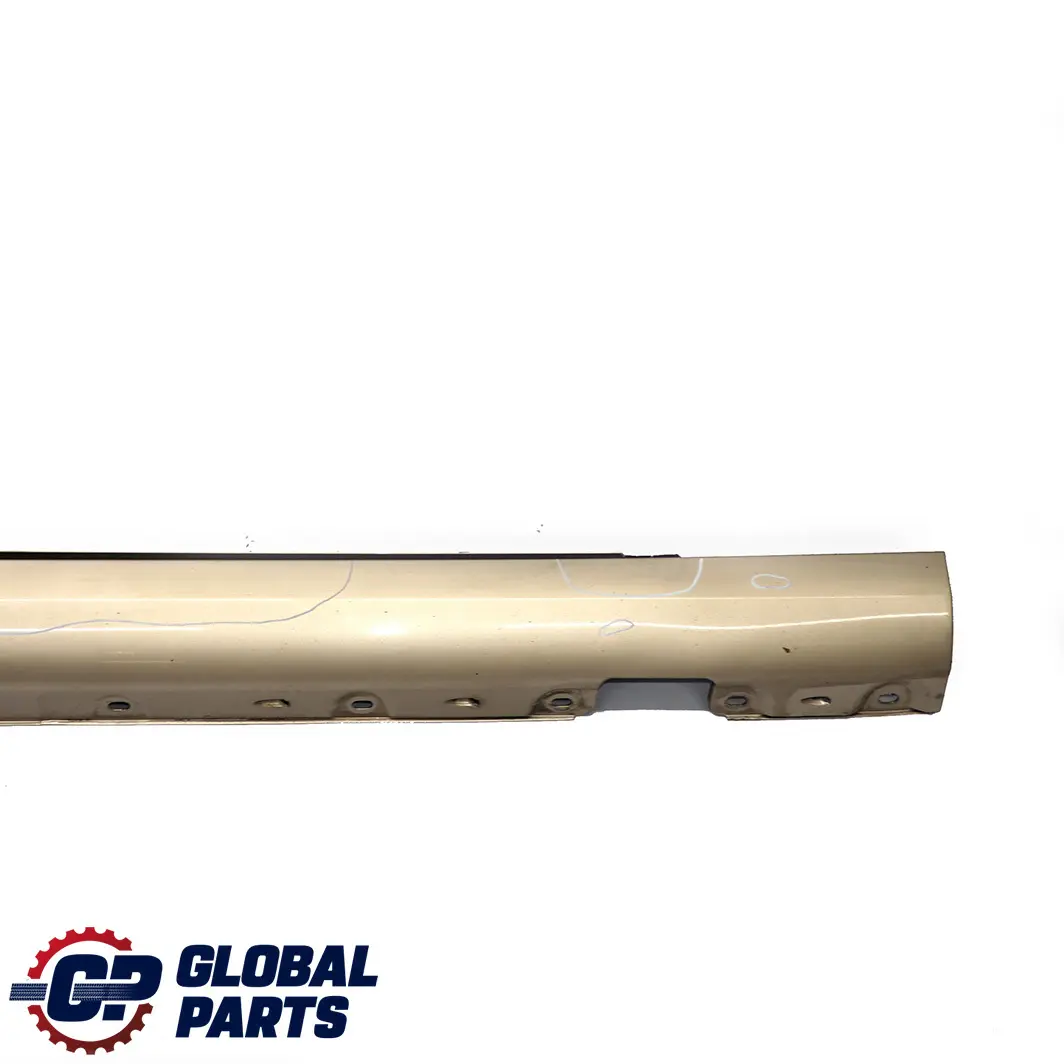Mercedes-Benz C W203 Door Sill Side Cover Skirt Right O/S Travertine Beige 693 to with Part number A2036980254 Mercedes-Benz C W203 Door Sill Side Cover Skirt Right O/S Travertine Beige 693 - SKU A2036980254-TRB - Part number A2036980254