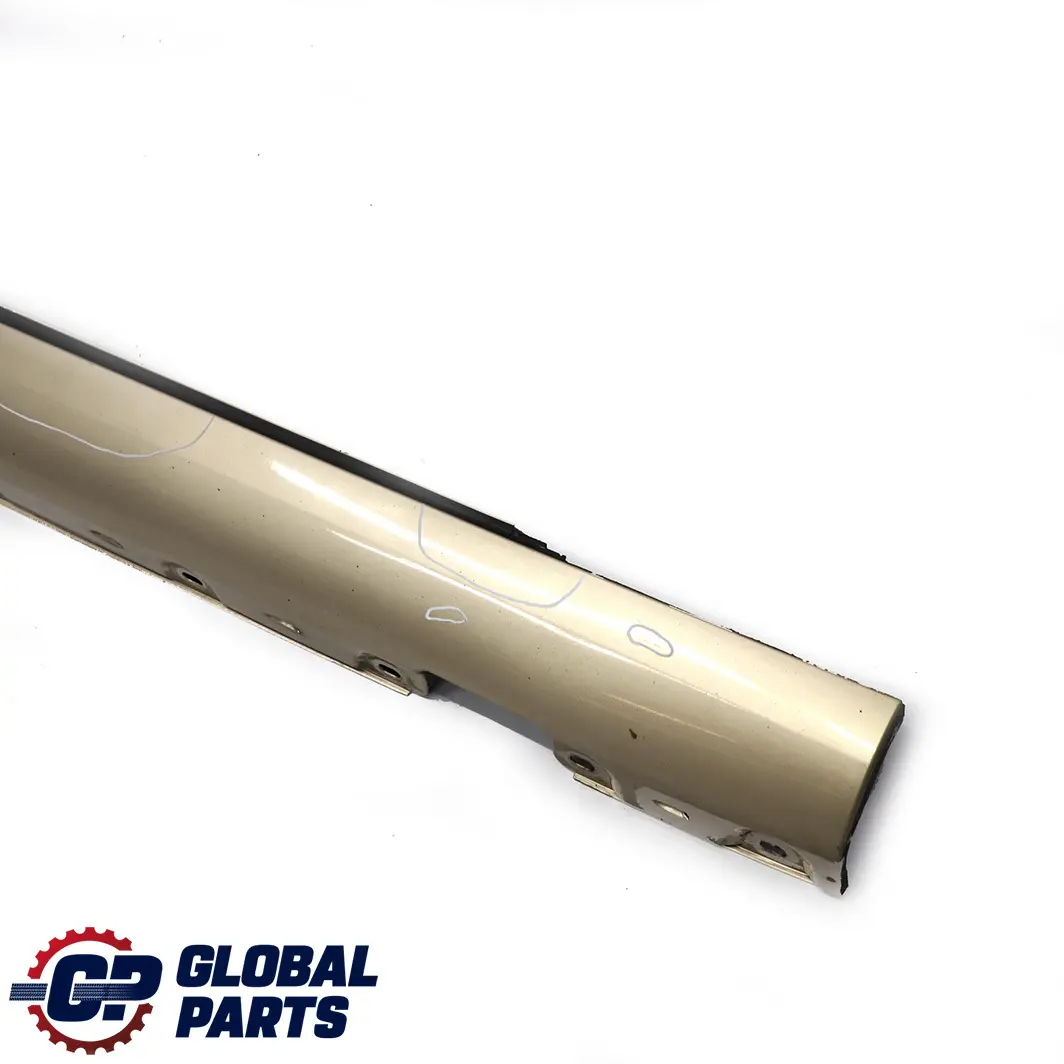 Mercedes-Benz C W203 Door Sill Side Cover Skirt Right O/S Travertine Beige 693 to with Part number A2036980254 Mercedes-Benz C W203 Door Sill Side Cover Skirt Right O/S Travertine Beige 693 - SKU A2036980254-TRB - Part number A2036980254