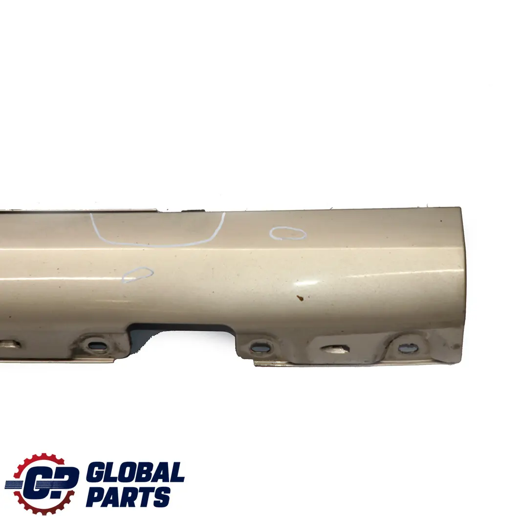  Mercedes-Benz C W203 Door Sill Side Cover Skirt Right O/S Travertine Beige 693 - SKU A2036980254-TRB - Part number A2036980254