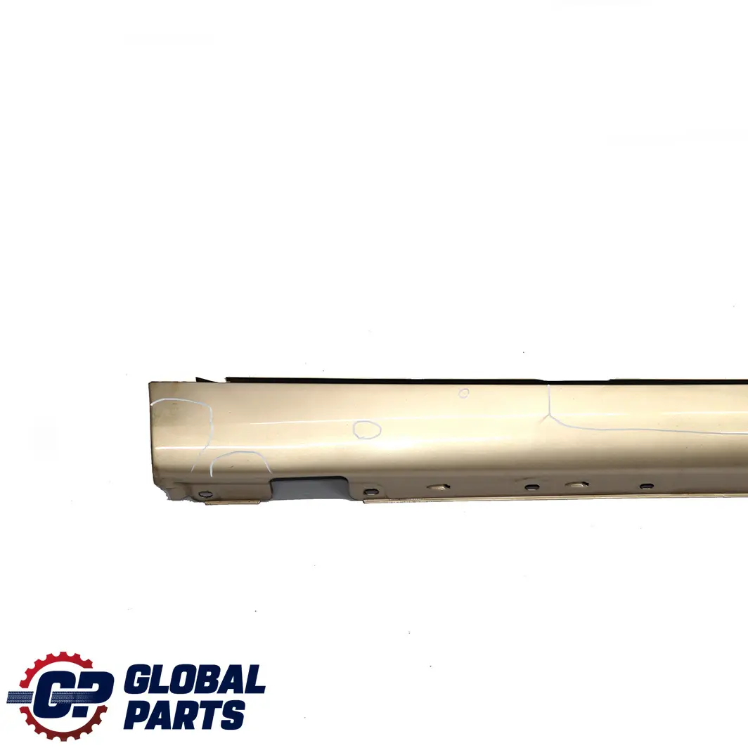  Mercedes-Benz C W203 Door Sill Side Cover Skirt Right O/S Travertine Beige 693 - SKU A2036980254-TRB - Part number A2036980254