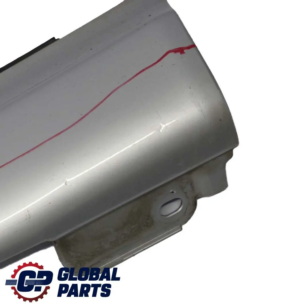  Mercedes-Benz C CL203 W203 Sill Side Cover Skirt Left N/S Brilliant Silver - SKU A2036980554-BRS - Part number A2036980554