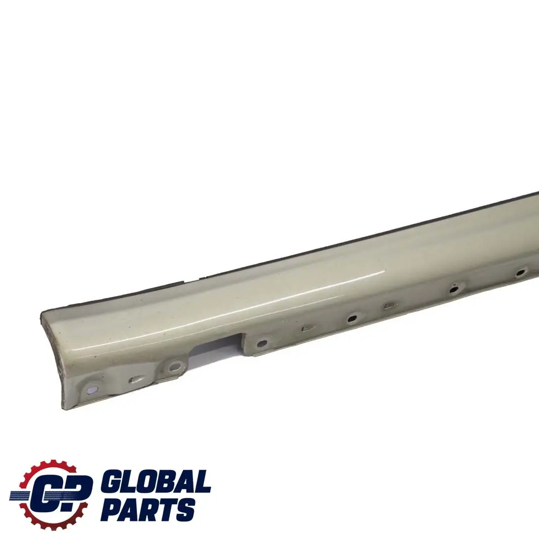 Mercedes C CLC W203 SportCoupe Sill Side Cover Skirt Left N/S Cubanite Silver - SKU A2036980554-CS - Part number A2036980554