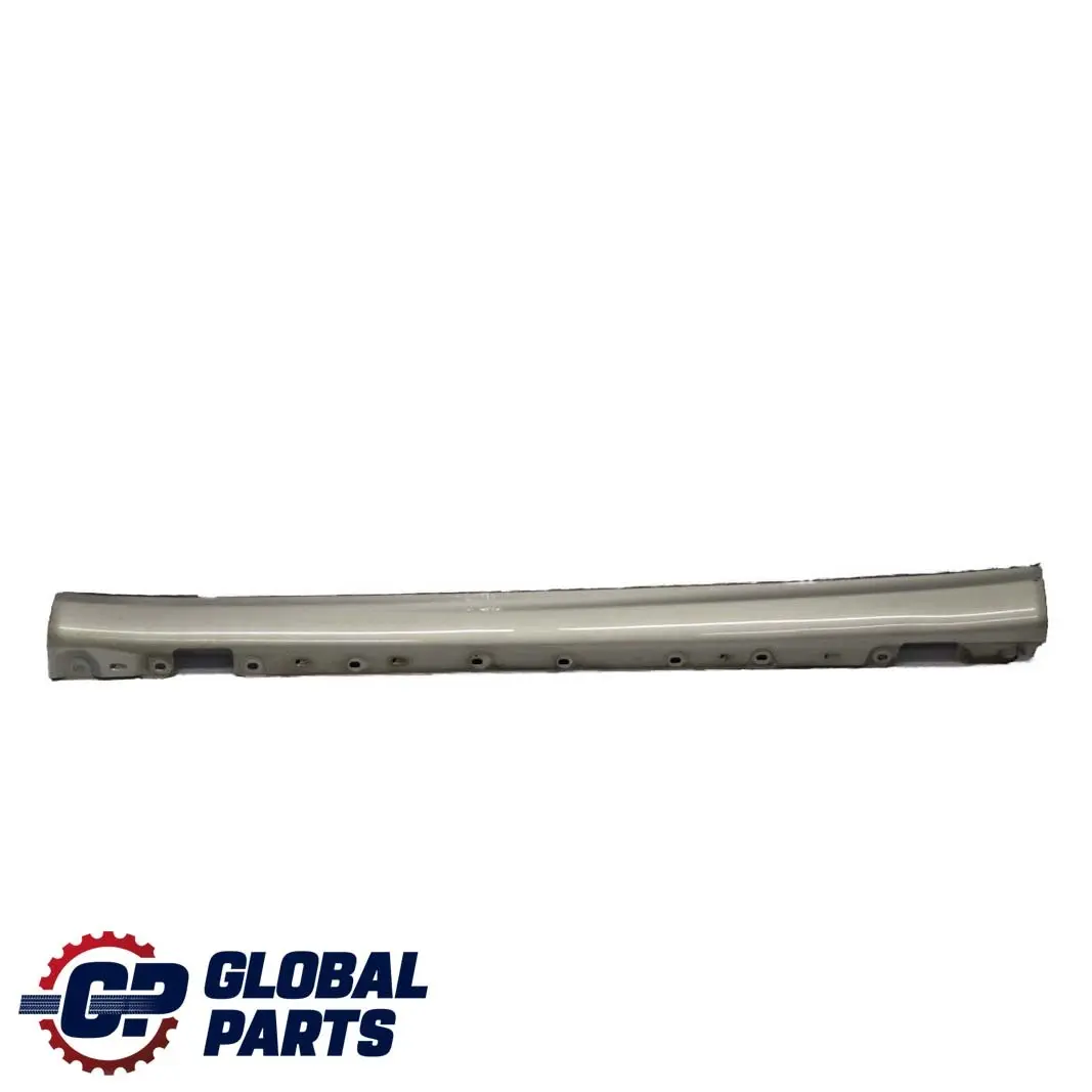 Mercedes C CLC W203 SportCoupe Schwellerleiste Blende Links Cubanite Silber