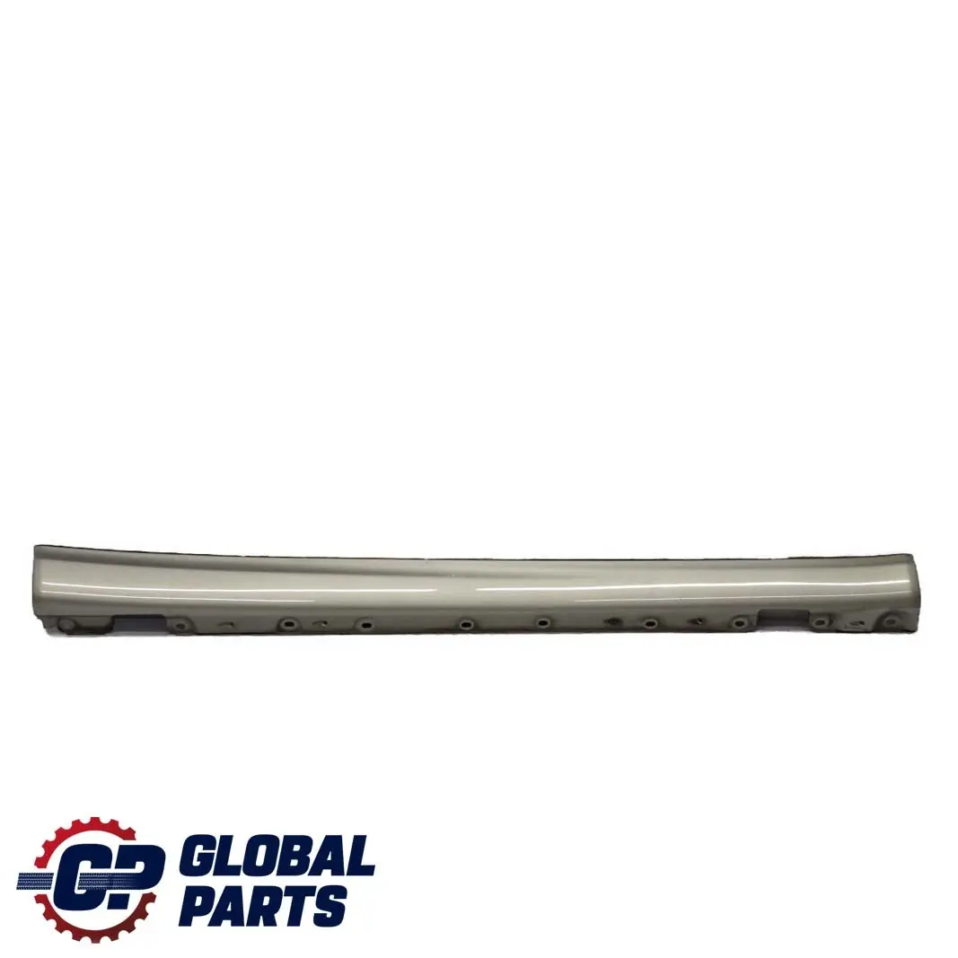Mercedes C CLC W203 SportCoupe Sill Side Cover Skirt Right O/S Cubanite Silver - SKU A2036980654-CS - Part number A2036980654