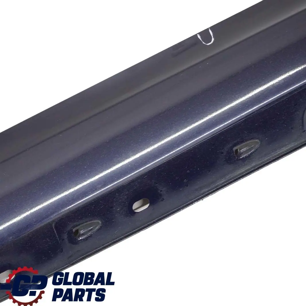 Mercedes-Benz C W203 Door Sill Side Cover Skirt Left N/S Tanzanite Blue - 359 to with Part number A2036981354 Mercedes-Benz C W203 Door Sill Side Cover Skirt Left N/S Tanzanite Blue - 359 - SKU A2036981354-TB - Part number A2036981354