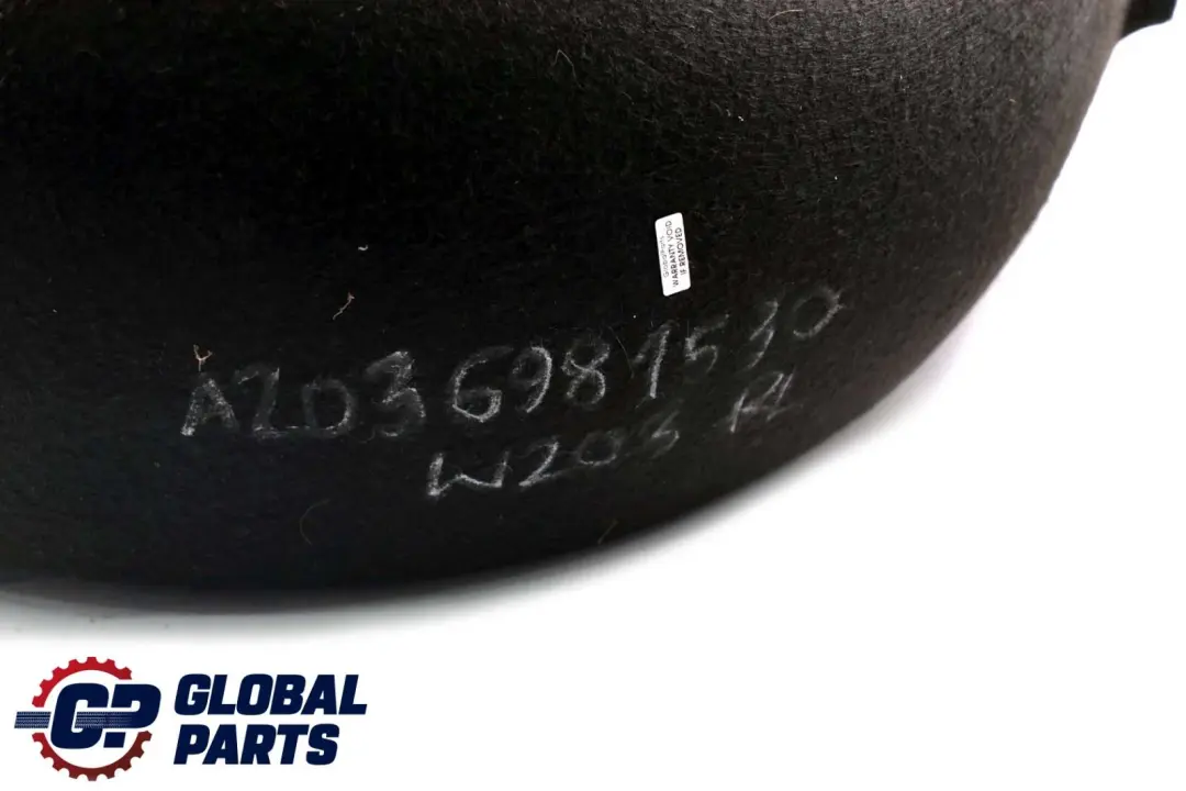 Trasera Izquierda Rueda Arco Cubierta Panel para Mercedes W203 con número de pieza A2036981530 Mercedes W203 Trasera Izquierda Rueda Arco Cubierta Panel - SKU A2036981530 - Número de pieza A2036981530