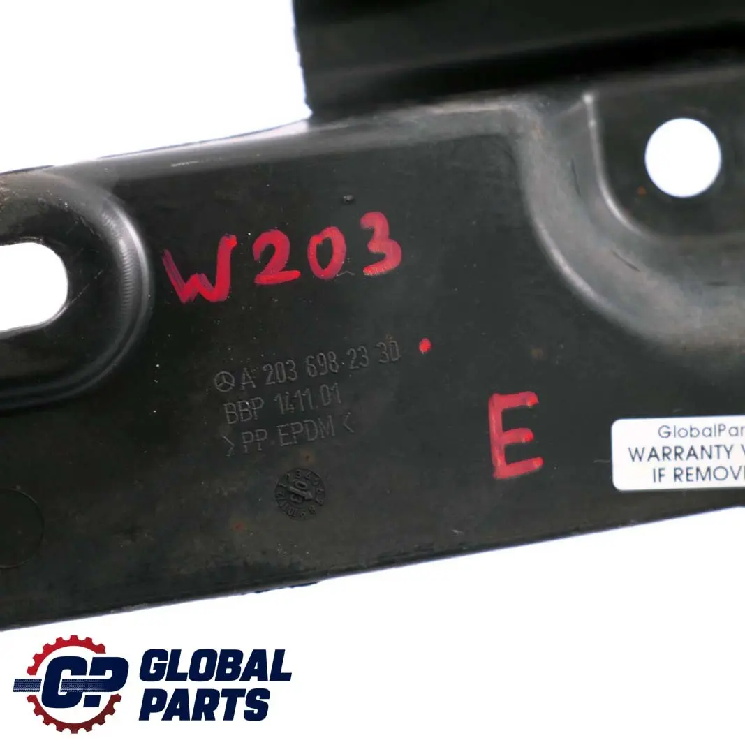  Mercedes-Benz C-Class W203 Rear Splash Guard Trim Cover Left N/S - SKU A2036982330 - Part number A2036982330