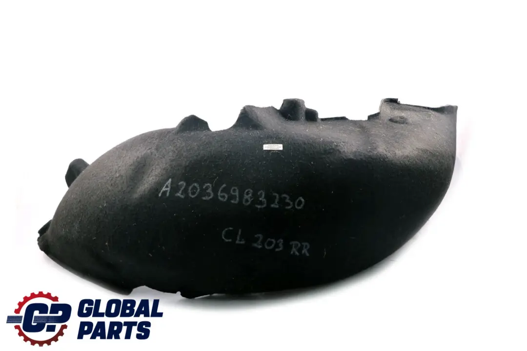 Mercedes Benz CLC Class CL203 Rear Right O/S Wheel Arch Trim Cover Panel - SKU A2036983230 - Part number A2036983230