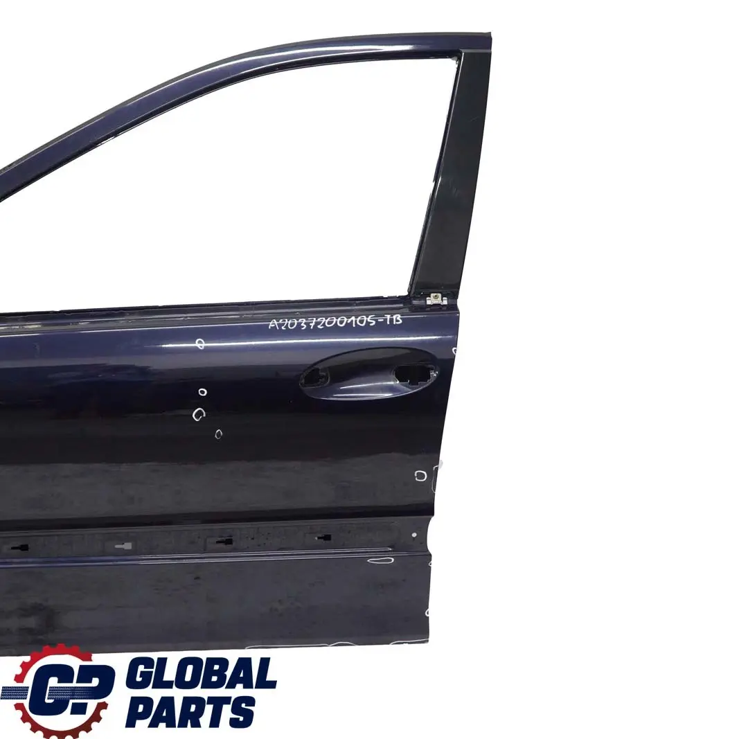  Mercedes-Benz C-Class W203 Door Front Left N/S Tanzanite Blue Metallic - 359 - SKU A2037200105-TB - Part number A2037200105