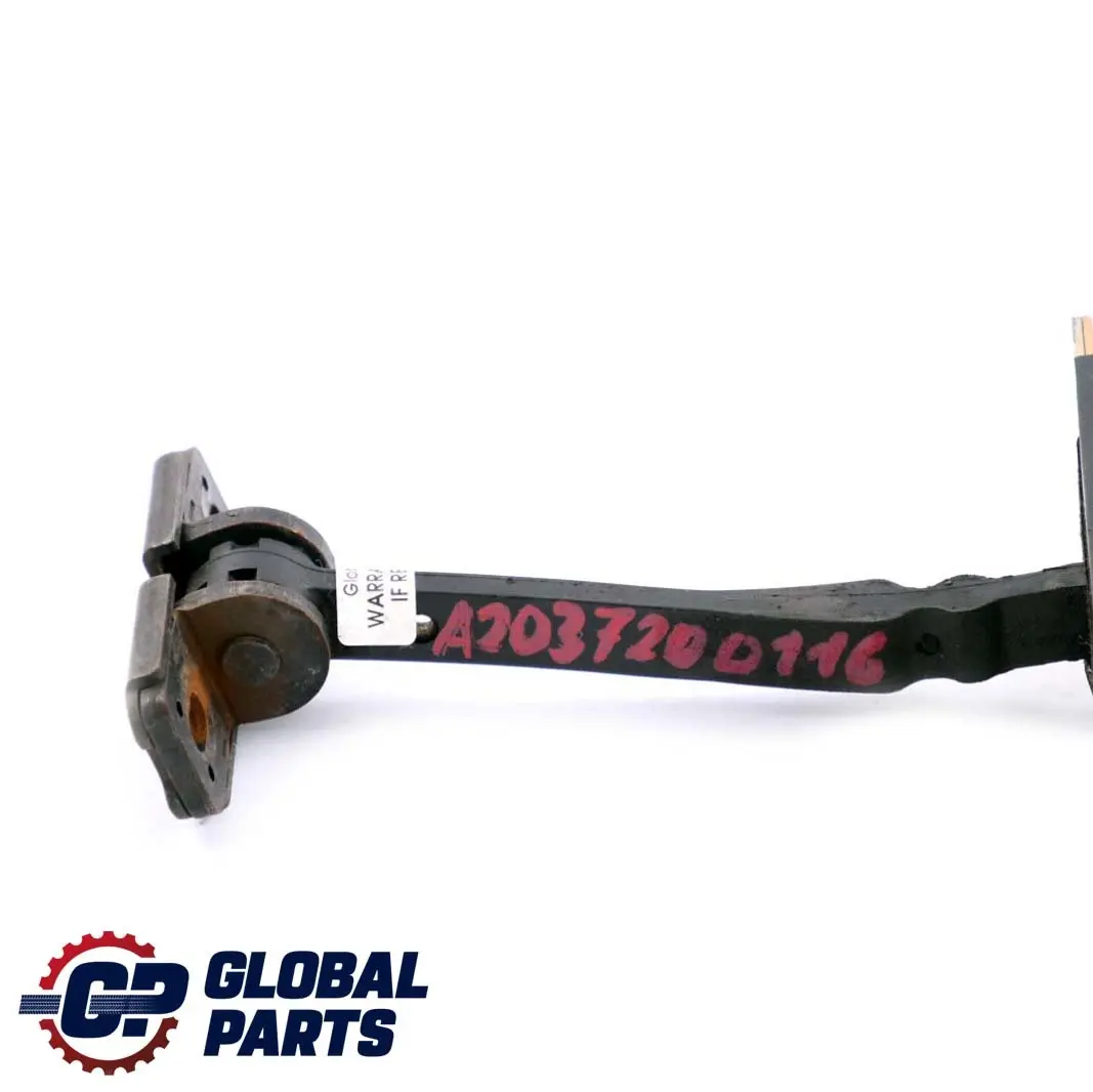 Puerta Freno Tope Correa Delantera Izquierda Derecha para Mercedes C W203 con número de pieza A2037200116 Mercedes C W203 Puerta Freno Tope Correa Delantera Izquierda Derecha - SKU A2037200116 - Número de pieza A2037200116