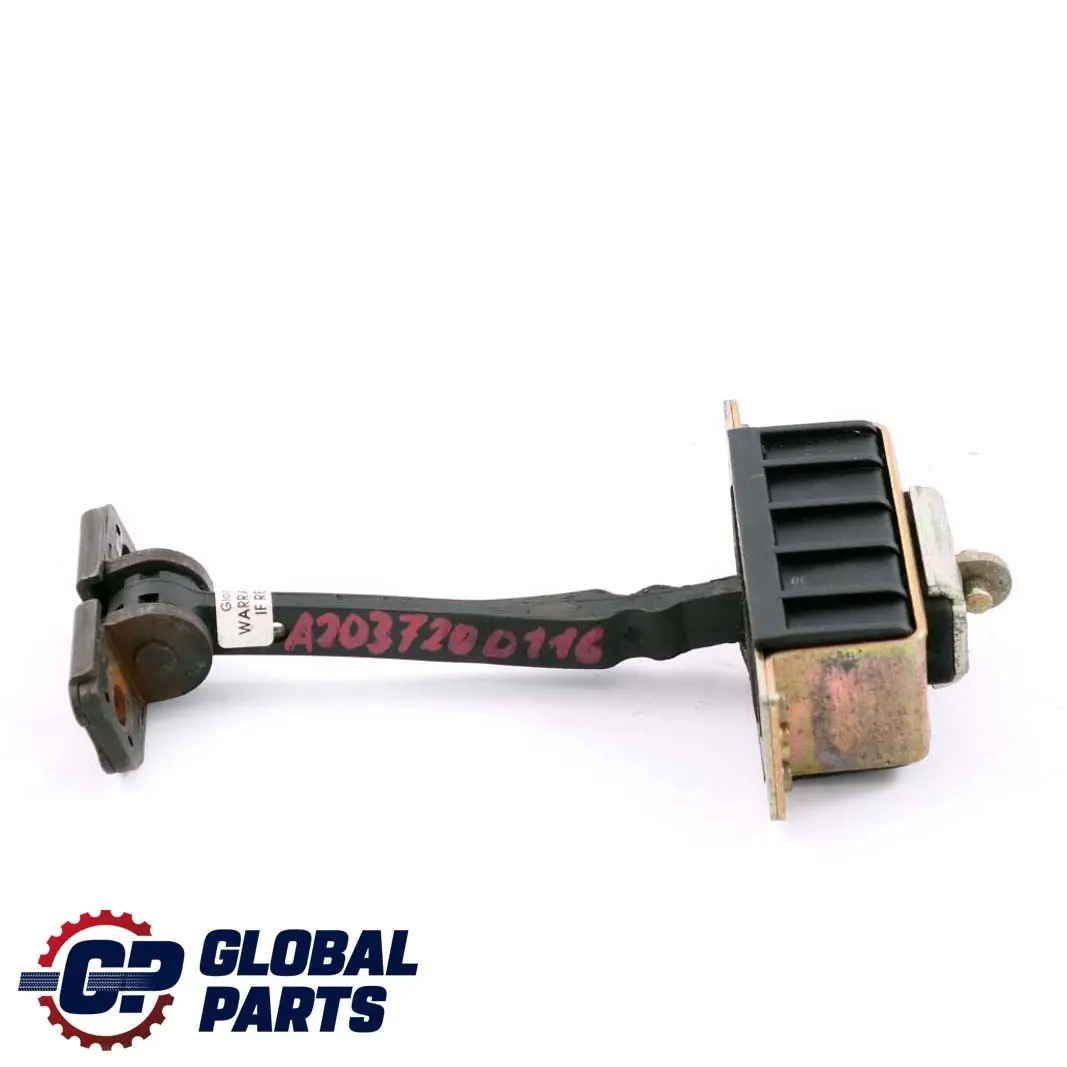 Door Brake Stopper Strap Front Left Right to Mercedes W203 with Part number A2037200116 Mercedes W203 Door Brake Stopper Strap Front Left Right - SKU A2037200116 - Part number A2037200116