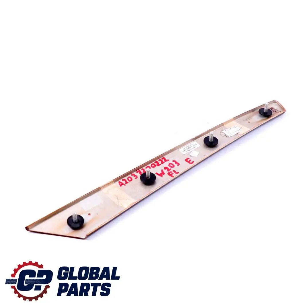  Mercedes-Benz C W203 Wood Strip Cover Trim Door Front Left N/S - SKU A2037200122 - Part number A2037200122