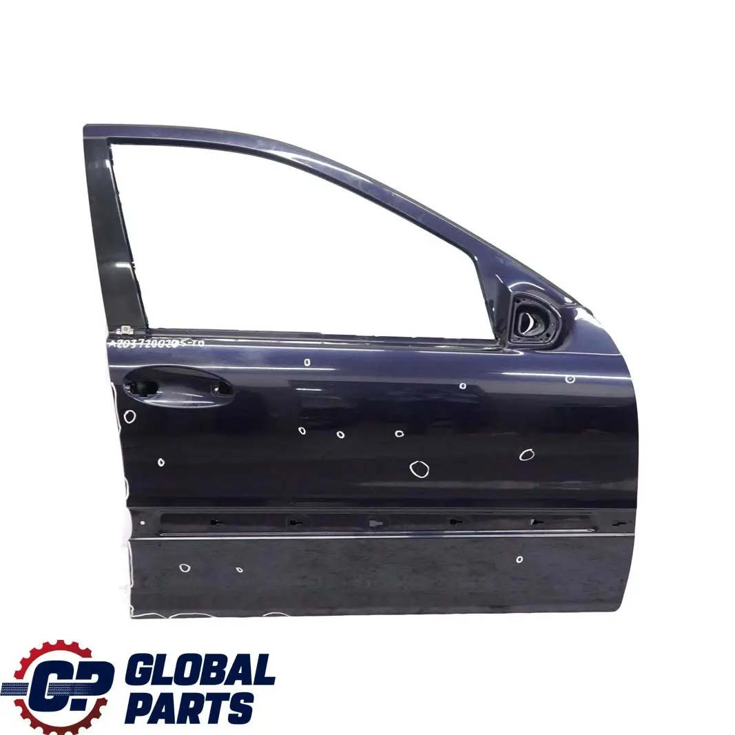  Mercedes-Benz C-Class W203 Door Front Right O/S Tanzanite Blue Metallic - 359 - SKU A2037200205-TB - Part number A2037200205