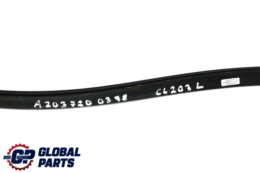 Door Seal Sealing Frame Gasket Left N/S to Mercedes CLC CL203 with Part number A2037200378 Mercedes CLC CL203 Door Seal Sealing Frame Gasket Left N/S - SKU A2037200378 - Part number A2037200378
