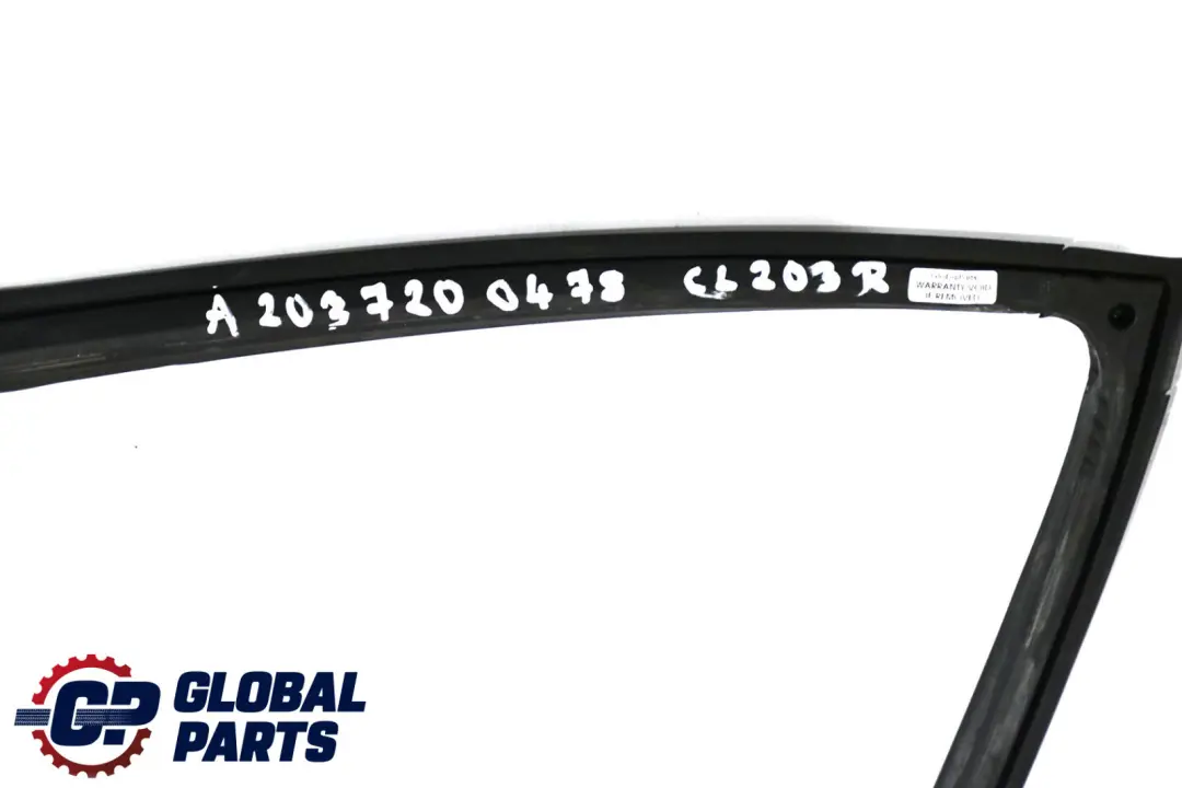Mercedes CLC-Class CL203 Door Seal Sealing Frame Gasket Right O/S A2037273030 - SKU A2037200478 - Part number A2037200478
