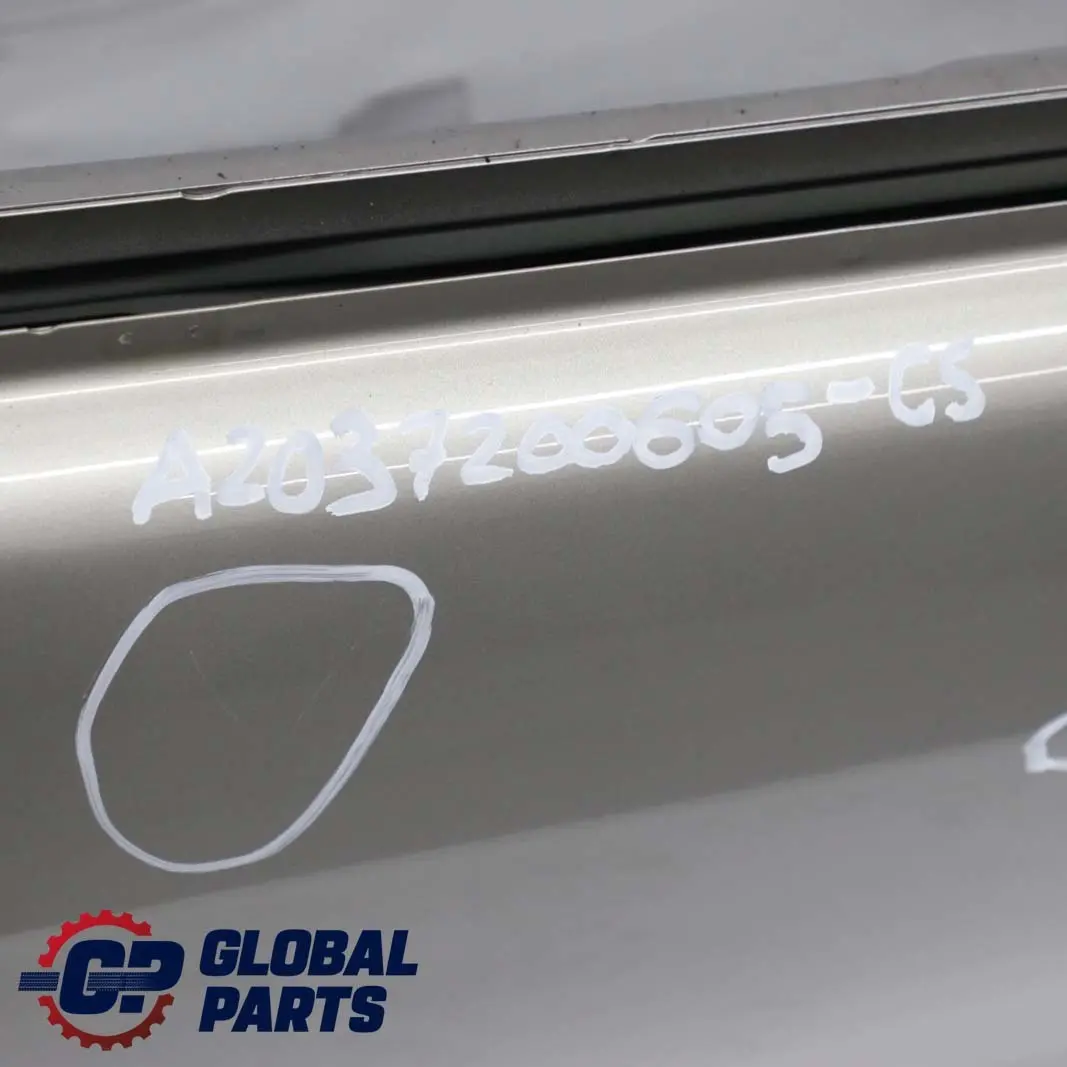 Mercedes Benz Classe C W203 CLC Porta Anteriore Destra Cubanite Argento - 723 - SKU A2037200605-CS - Numero di parte A2037200605