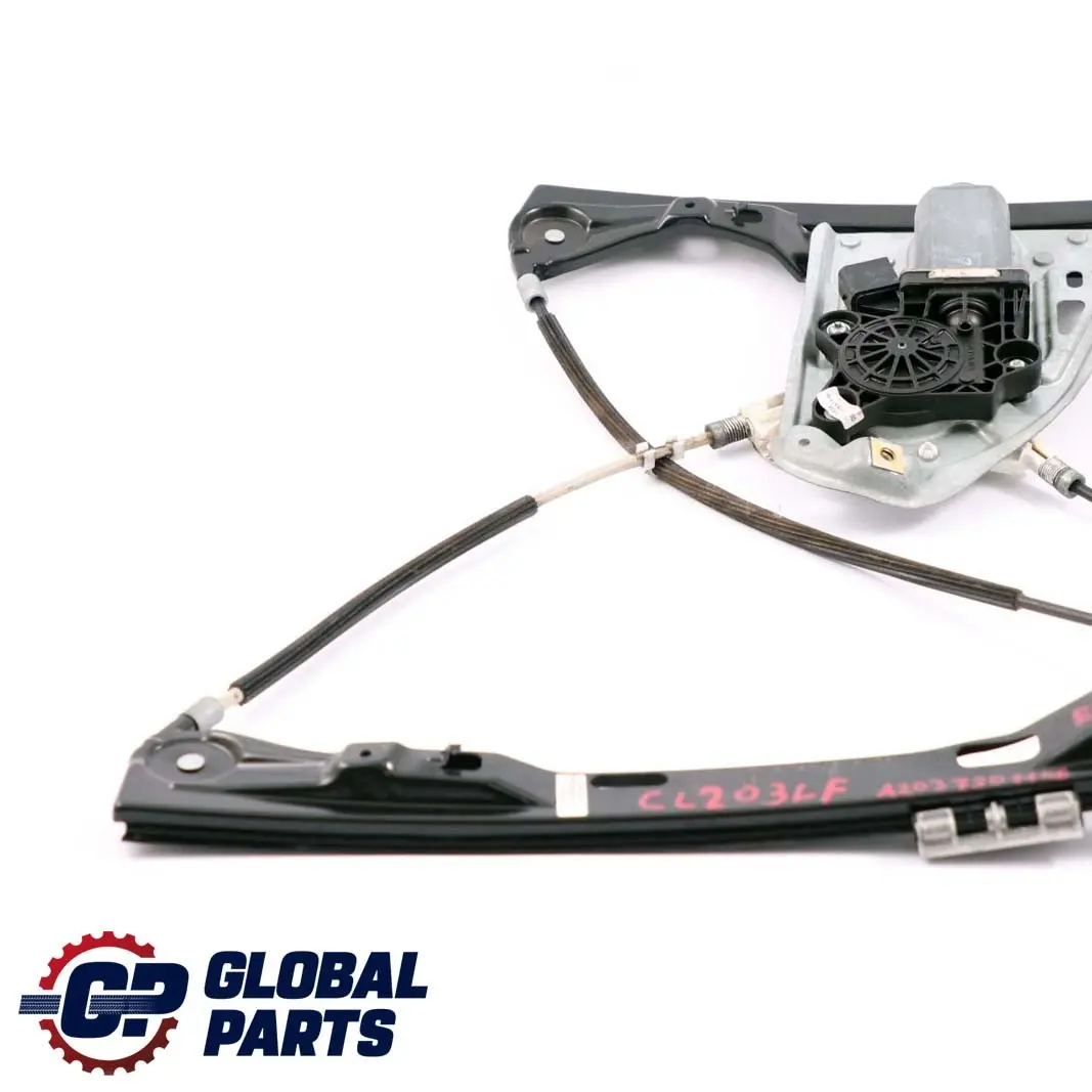 Mercedes W203 SportCoupe Front Left Door N/S Window Electric Lifter Motor - SKU A2037201146 - Part number A2037201146