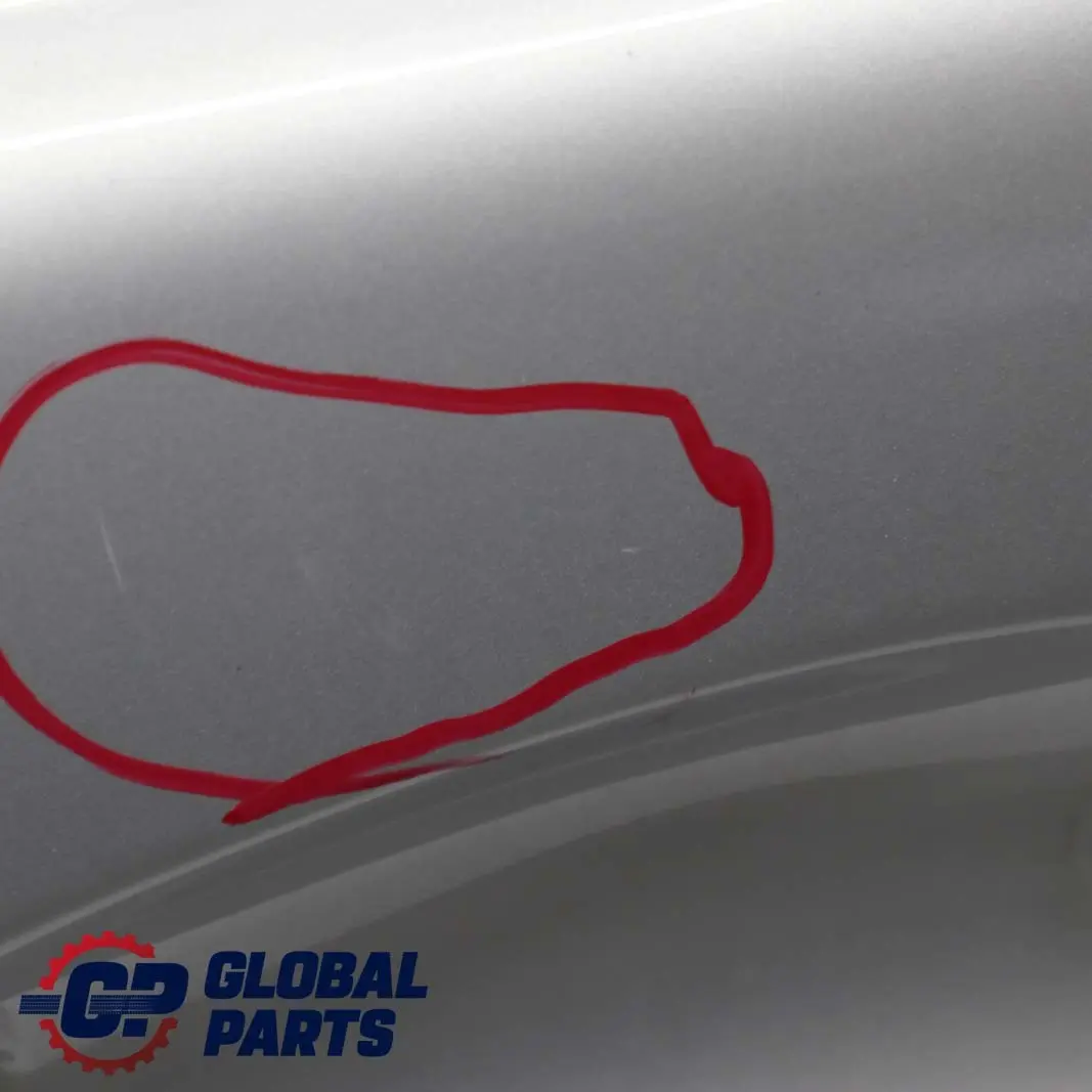 Mercedes Benz C-Class CL203 W203 Door Front Left N/S Brilliant Silver - 744 - SKU A2037201505-BRS - Part number A2037201505