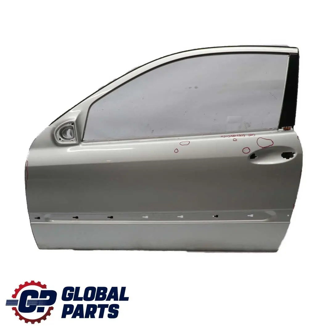 Mercedes-Benz C-Klasse CL203 W203 Tür Vorne Links Briliantsilber - 744 für mit Teilenummer A2037201505 Mercedes-Benz C-Klasse CL203 W203 Tür Vorne Links Briliantsilber - 744 - SKU A2037201505-BRS - Teilenummer A2037201505