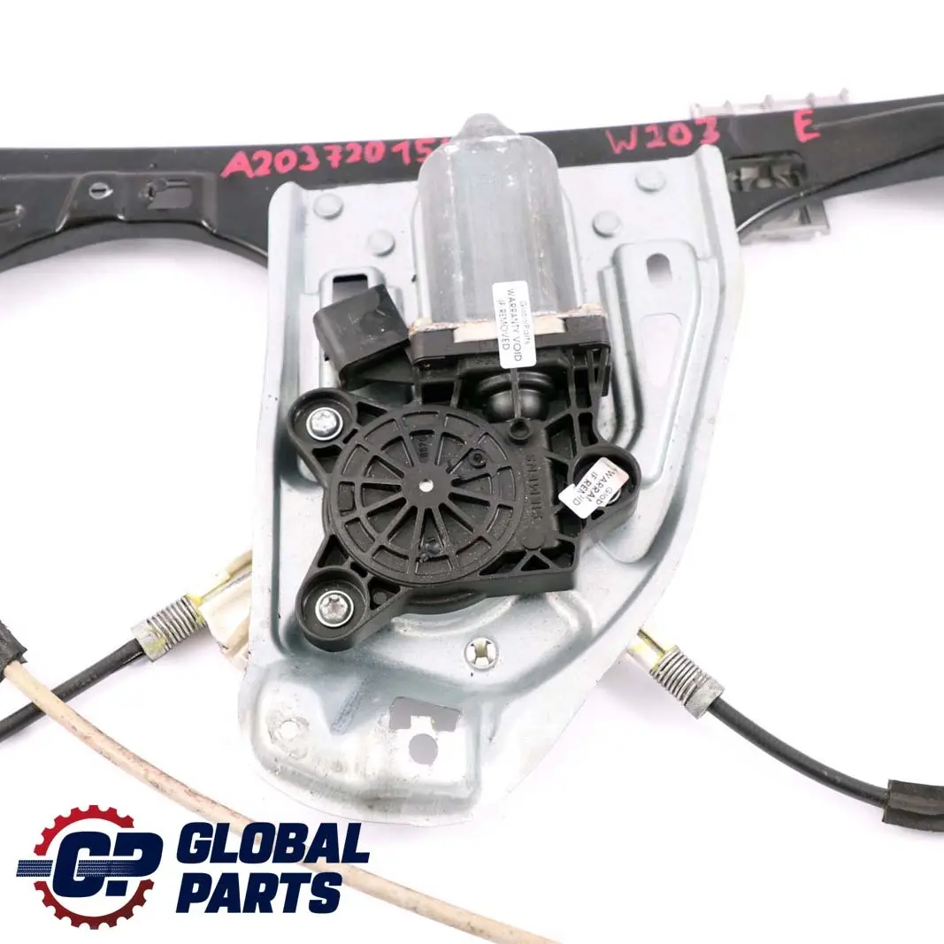 Motore Alzacristali Elettrici Porta Anteriore Sinistra per Mercedes W203 con numero di parte A2037201546 Mercedes W203 Motore Alzacristali Elettrici Porta Anteriore Sinistra - SKU A2037201546 - Numero di parte A2037201546