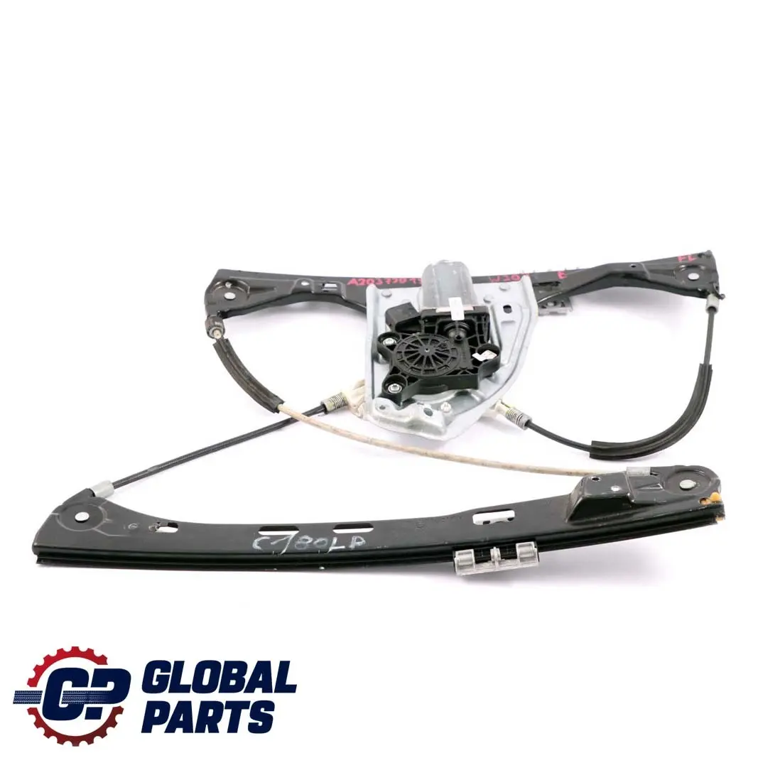 Mercedes W203 Motor Elevalunas Eléctrico Puerta Delantera Izquierda - SKU A2037201546 - Número de pieza A2037201546