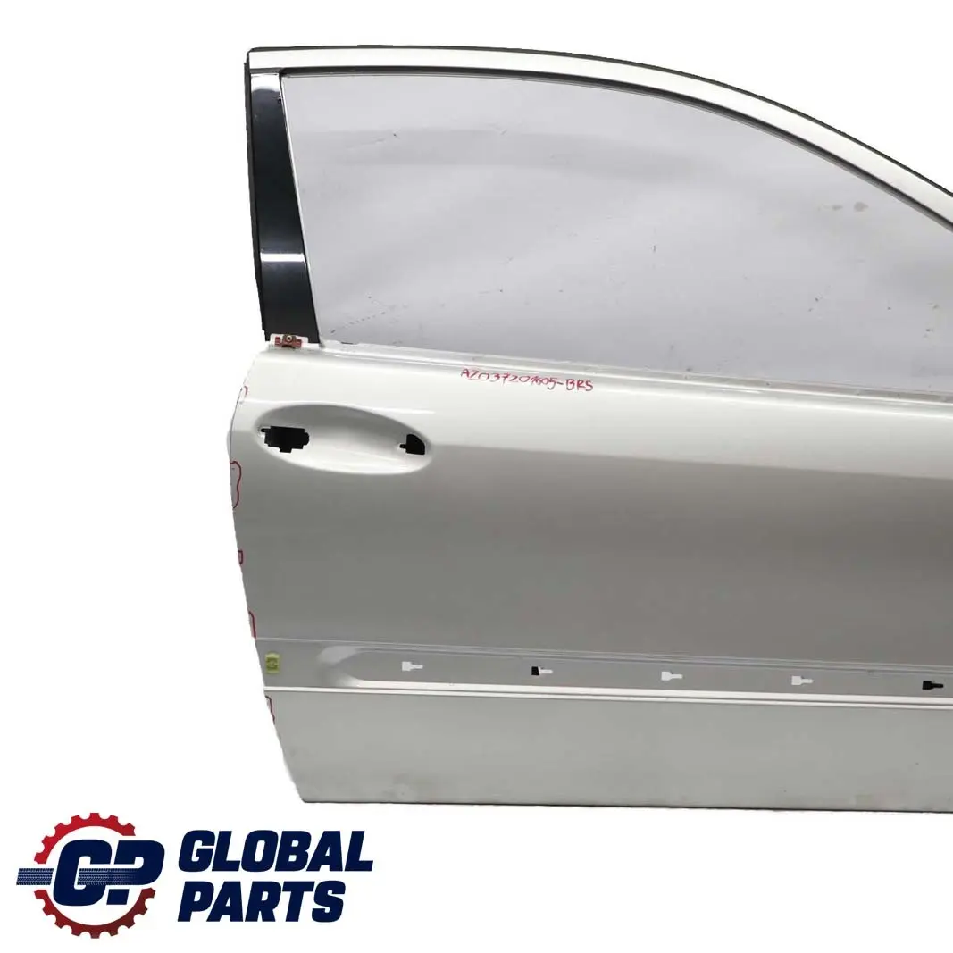  Mercedes-Benz C W203 CL203 Door Front Right O/S Brilliant Silver Metallic - 744 - SKU A2037201605-BRS - Part number A2037201605