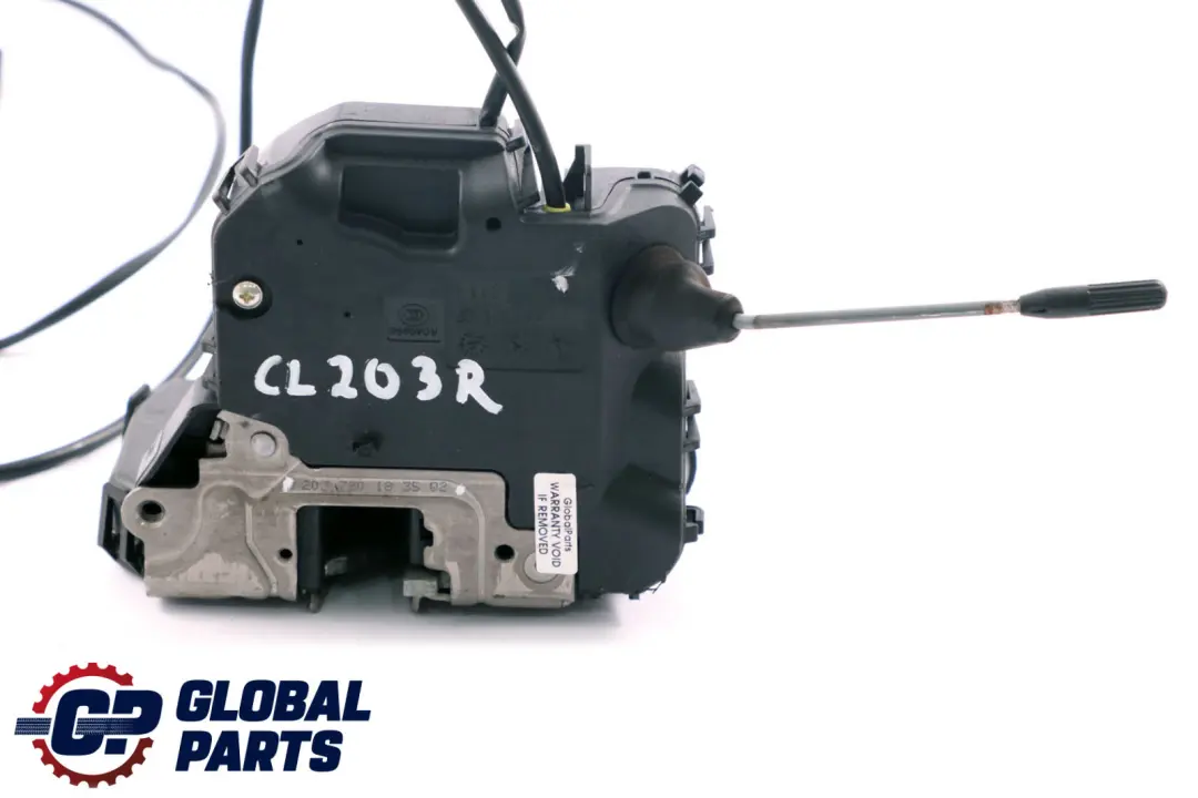 Front Right O/S Door Lock Latch Mechanism Actuator to Mercedes CLC-Class CL203 with Part number A2037201835 Mercedes CLC-Class CL203 Front Right O/S Door Lock Latch Mechanism Actuator - SKU A2037201835 - Part number A2037201835