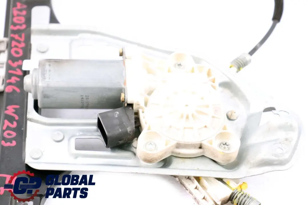 Mercedes C W203 Porta anteriore sinistra Regolatore Alzacristalli Elettrico - SKU A2037203146 - Numero di parte A2037203146
