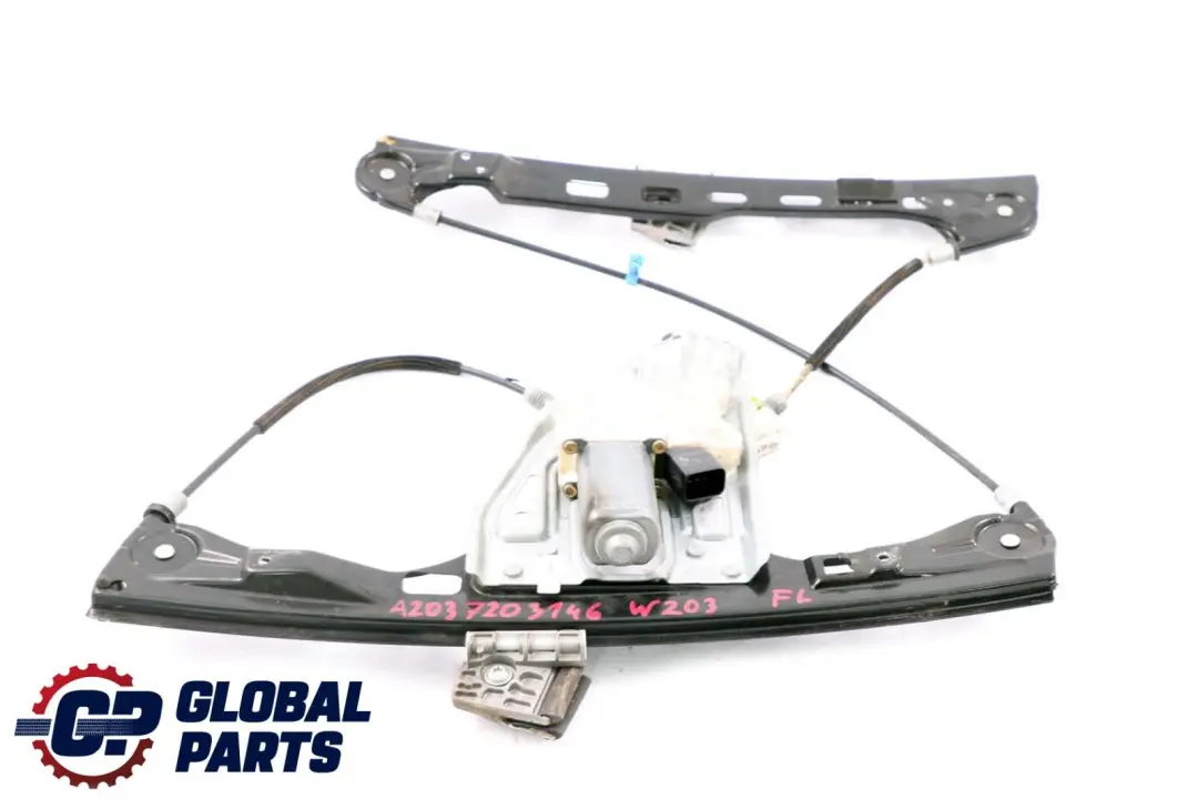 Mercedes C W203 Porta anteriore sinistra Regolatore Alzacristalli Elettrico - SKU A2037203146 - Numero di parte A2037203146
