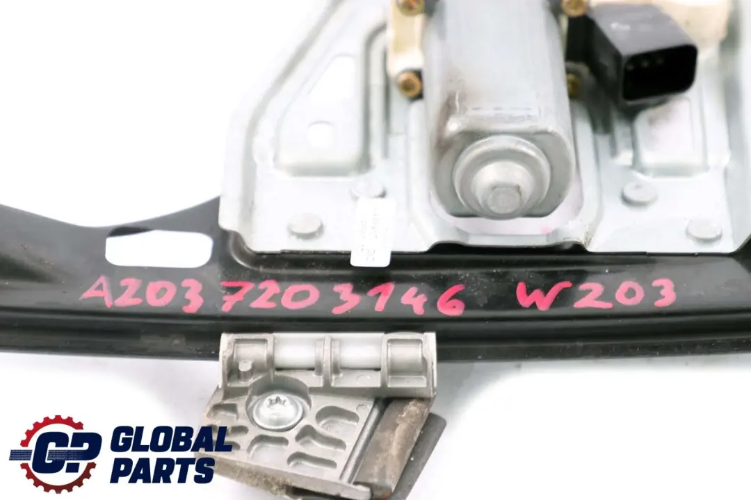 Mercedes C W203 Porta anteriore sinistra Regolatore Alzacristalli Elettrico - SKU A2037203146 - Numero di parte A2037203146