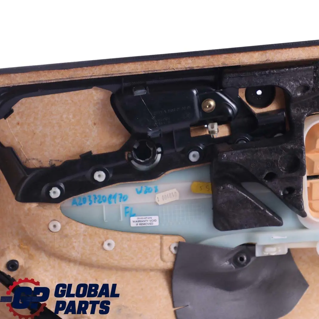 Mercedes-Benz C-Klasse W203 Türverkleidung Vorne Links Stoff Schwarz für mit Teilenummer A2037208170 Mercedes-Benz C-Klasse W203 Türverkleidung Vorne Links Stoff Schwarz - SKU A2037208170-1 - Teilenummer A2037208170