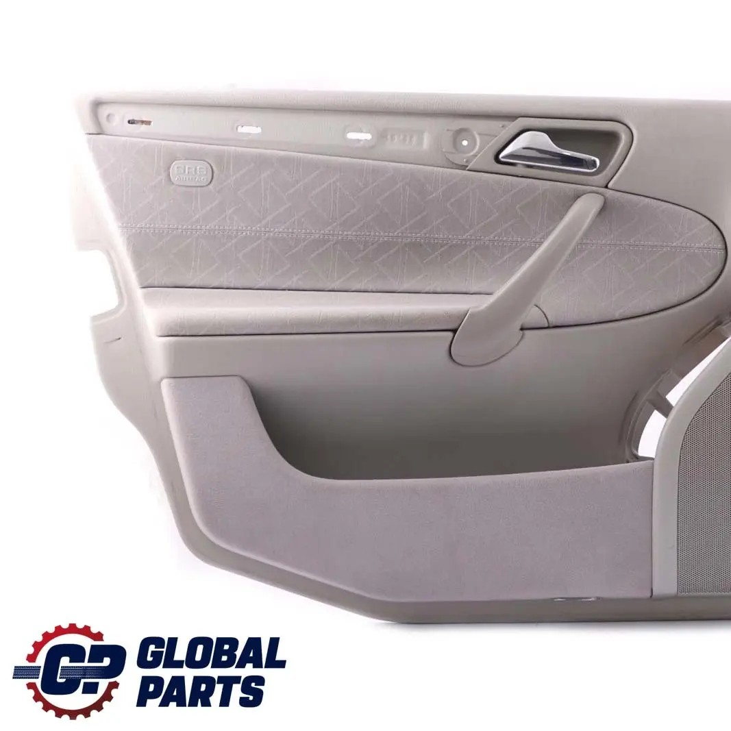 Mercedes-Benz C-Class W203 Front Left N/S Door Card Trim Panel Cloth Beige to with Part number A2037208170 Mercedes-Benz C-Class W203 Front Left N/S Door Card Trim Panel Cloth Beige - SKU A2037208170 - Part number A2037208170
