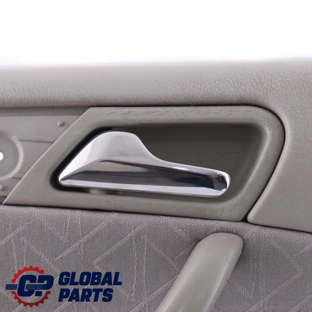Mercedes-Benz C-Class W203 Front Left N/S Door Card Trim Panel Cloth Beige to with Part number A2037208170 Mercedes-Benz C-Class W203 Front Left N/S Door Card Trim Panel Cloth Beige - SKU A2037208170 - Part number A2037208170