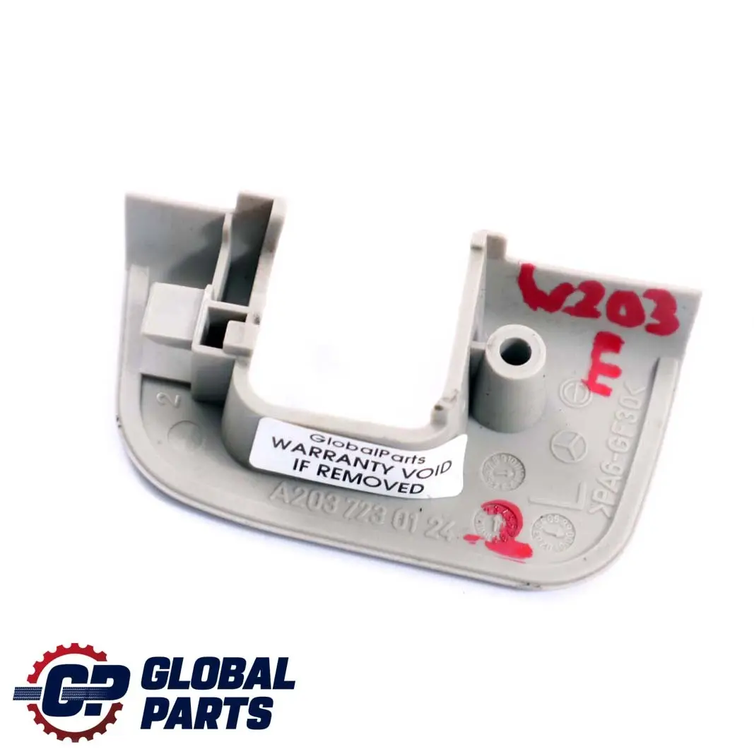  Mercedes-Benz CLK W203 C209 Serratura Carenatura Sinistra Grigio - SKU A2037230124-2 - Numero di parte A2037230124