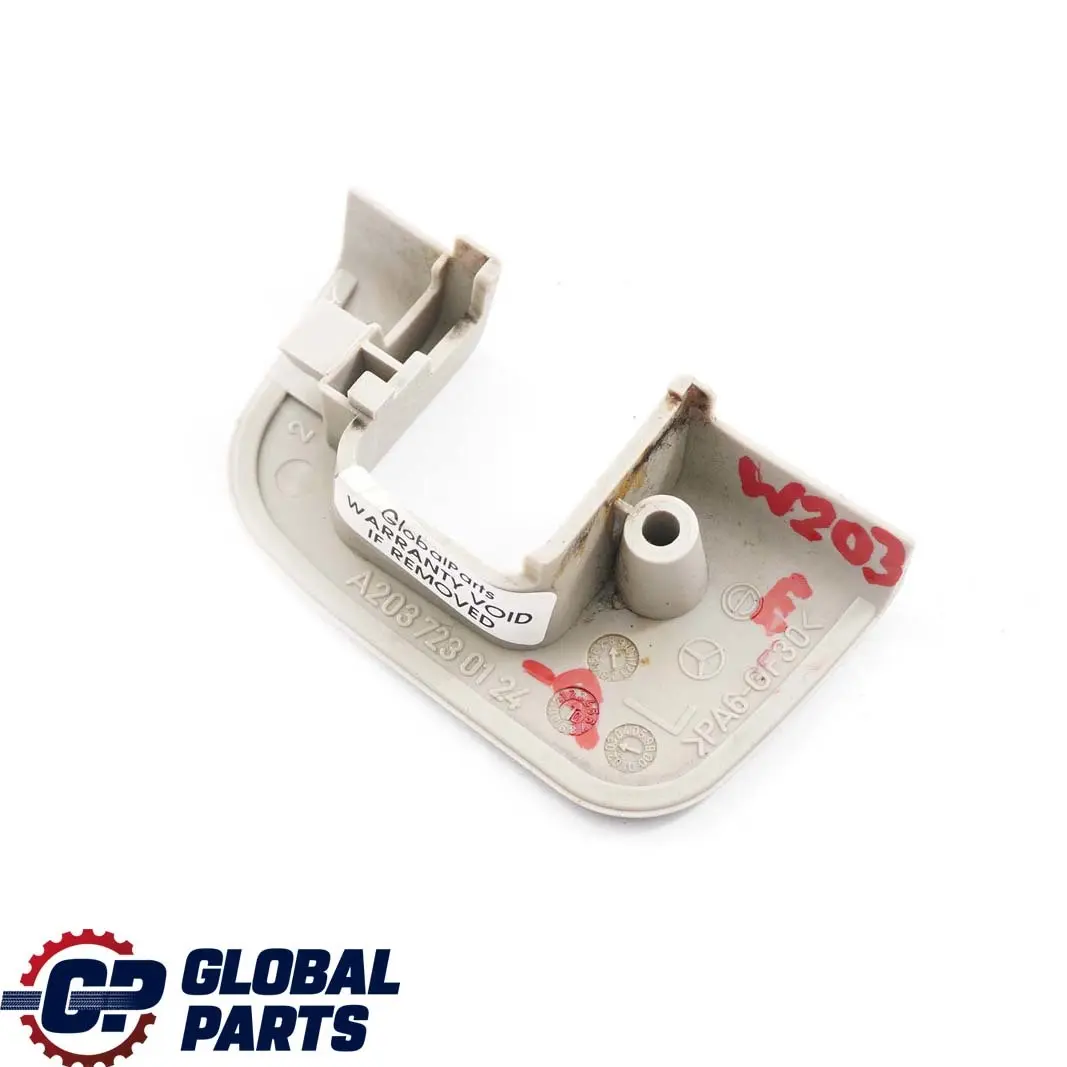 Clase C CLK W203 C209 Izquierda Puerta Cerradura Envolvente Trim Cuarzo para Mercedes con número de pieza A2037230124 Mercedes Clase C CLK W203 C209 Izquierda Puerta Cerradura Envolvente Trim Cuarzo - SKU A2037230124-q - Número de pieza A2037230124