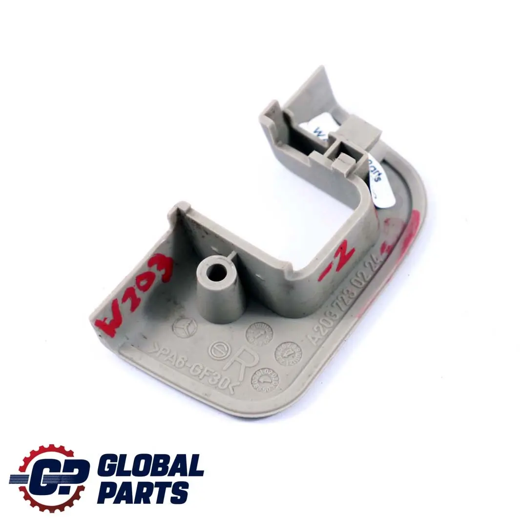  Mercedes-Benz C CLK W203 C209 2 Türschloss Verkleidung Rechts Grey - SKU A2037230224-2 - Teilenummer A2037230224