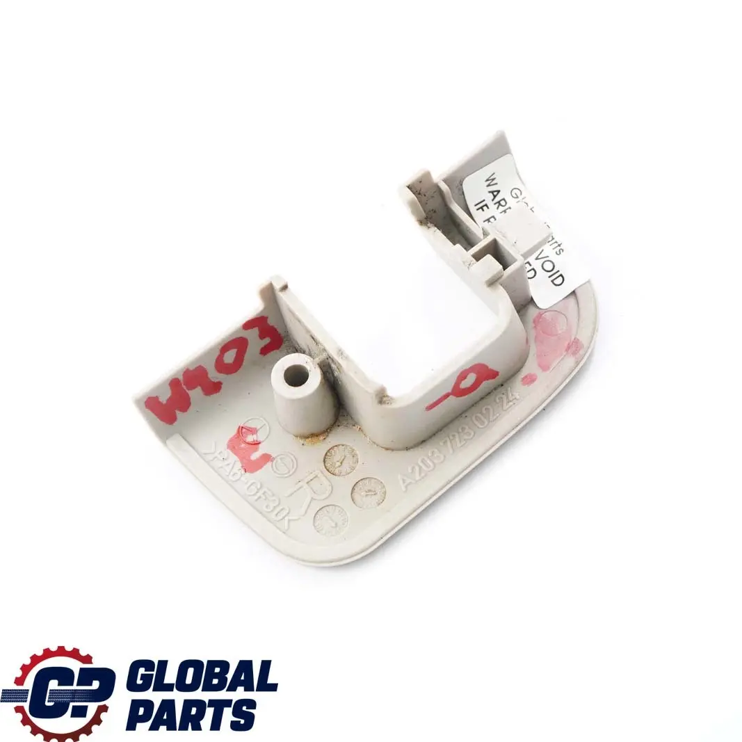 Derecha O / Cerradura De La Puerta Envolvente Trim Cuarzo para Mercedes W203 C209 con número de pieza A2037230224 Mercedes W203 C209 Derecha O / Cerradura De La Puerta Envolvente Trim Cuarzo - SKU A2037230224-q - Número de pieza A2037230224