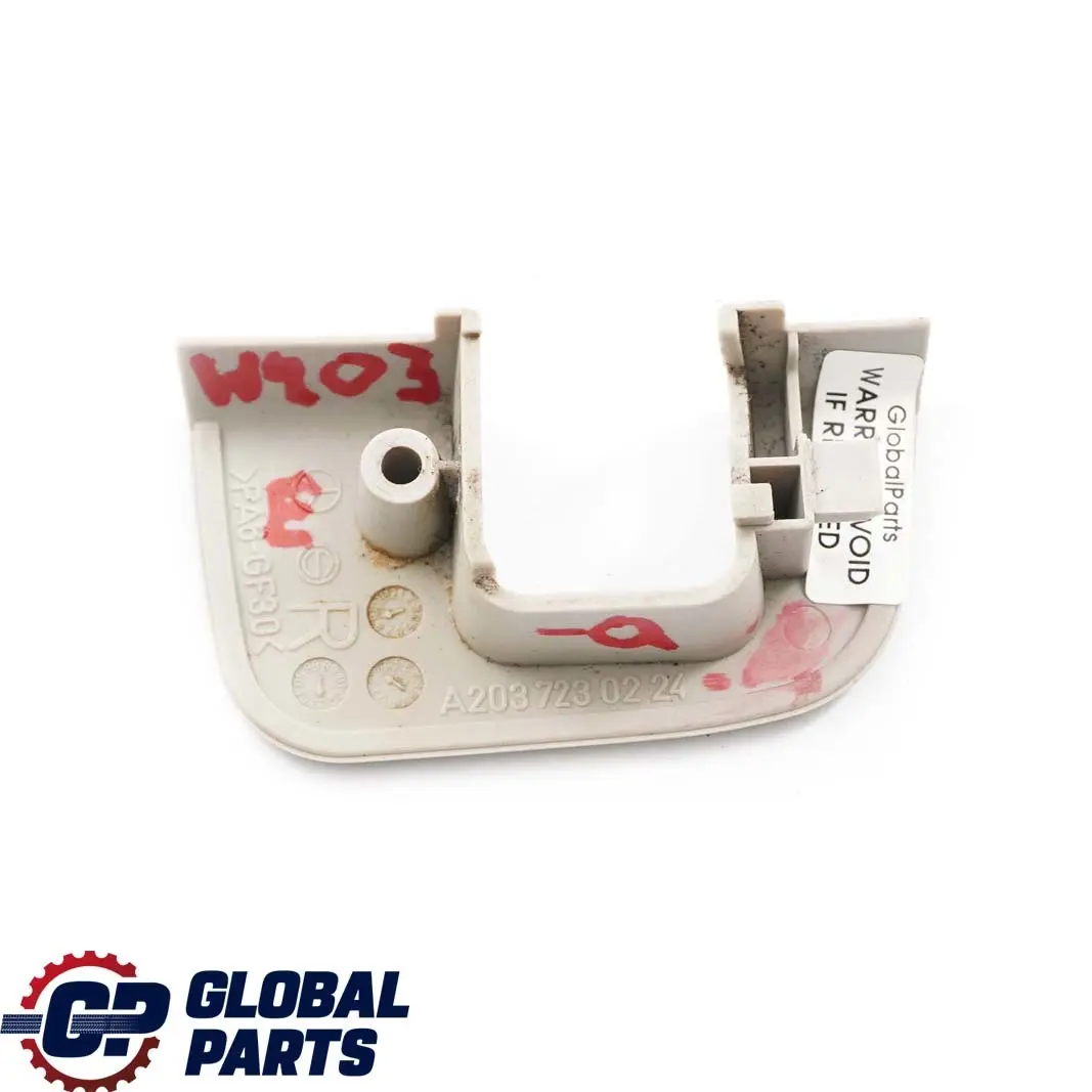 Derecha O / Cerradura De La Puerta Envolvente Trim Cuarzo para Mercedes W203 C209 con número de pieza A2037230224 Mercedes W203 C209 Derecha O / Cerradura De La Puerta Envolvente Trim Cuarzo - SKU A2037230224-q - Número de pieza A2037230224