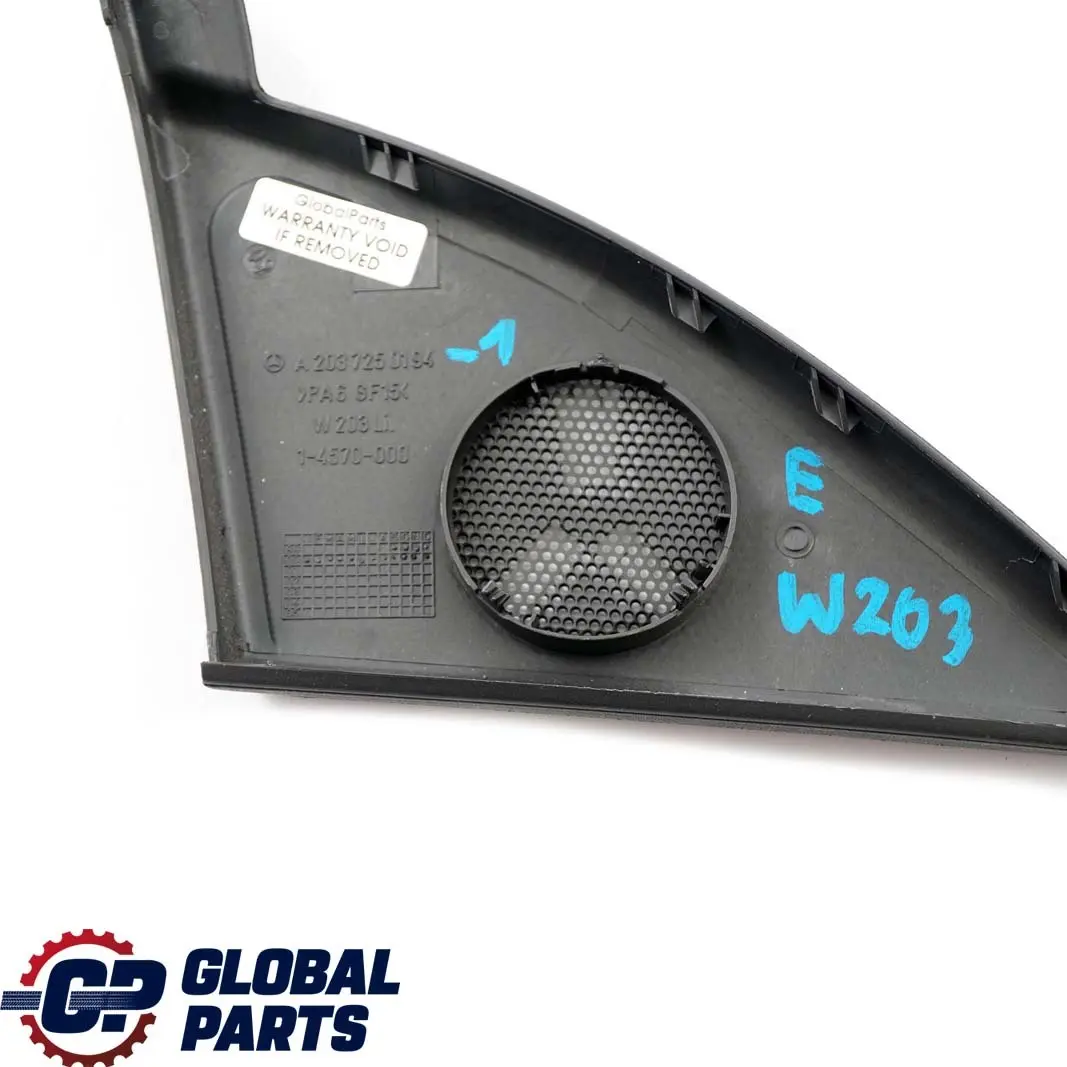 Mercedes-Benz C W203 1 Front Left Wing Mirror Triangle Trim Cover to with Part number A2037250194 Mercedes-Benz C W203 1 Front Left Wing Mirror Triangle Trim Cover - SKU A2037250194-1 - Part number A2037250194
