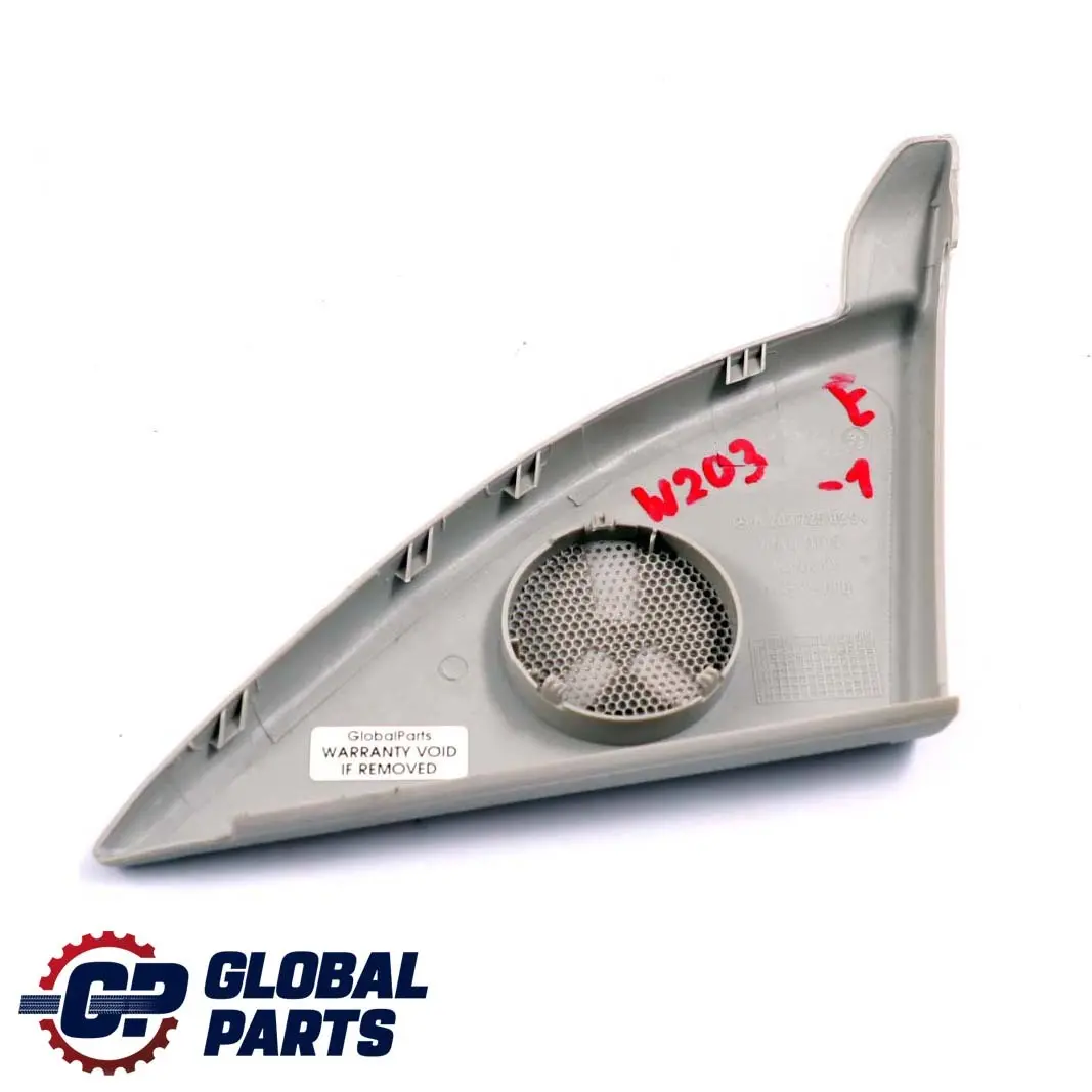 Mercedes C W203 Rejilla Altavoz Tweeter Puerta Delantera Derecha - SKU A2037250294-1 - Número de pieza A2037250294